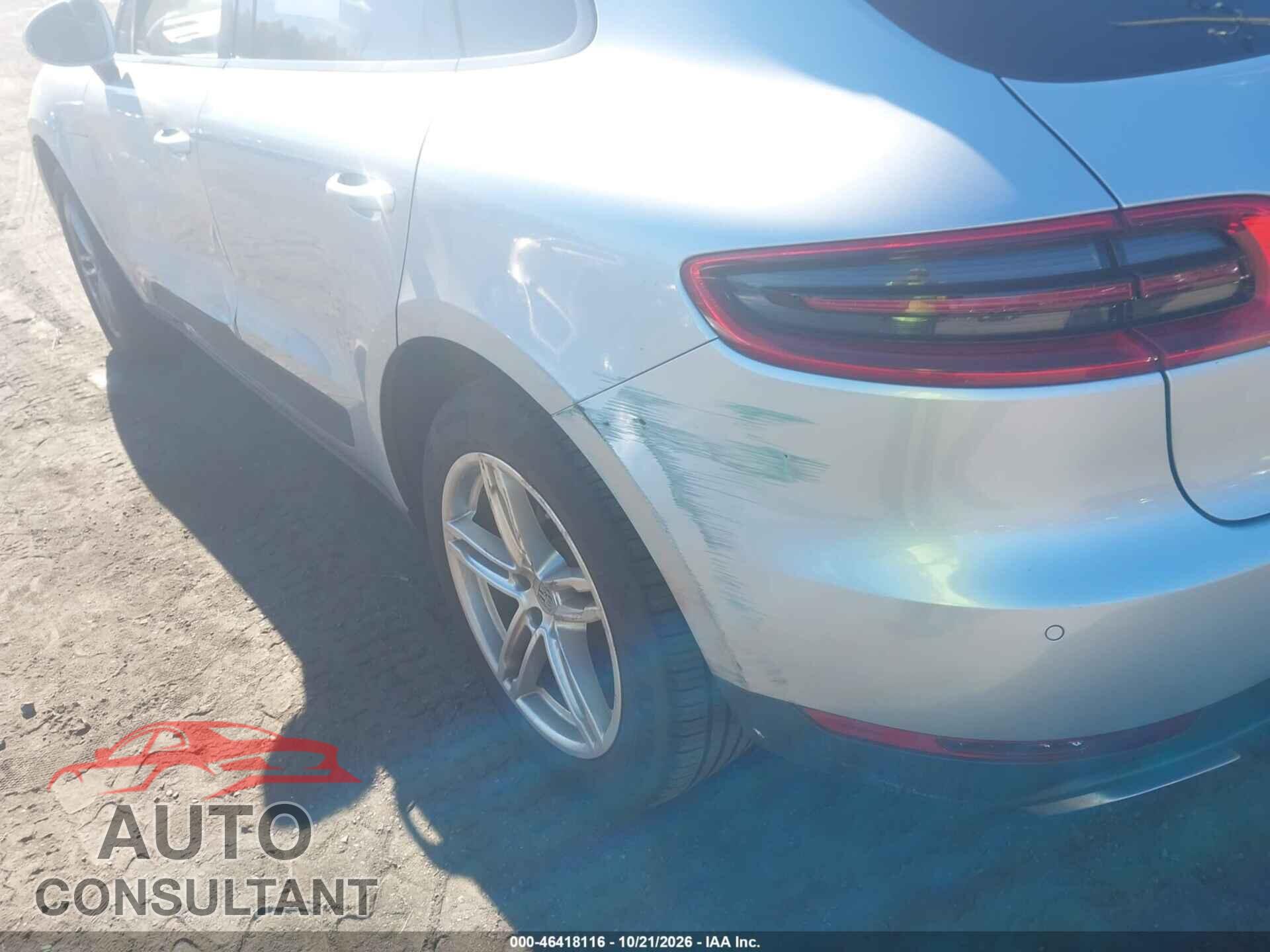 PORSCHE MACAN 2017 - WP1AA2A51HLB83084