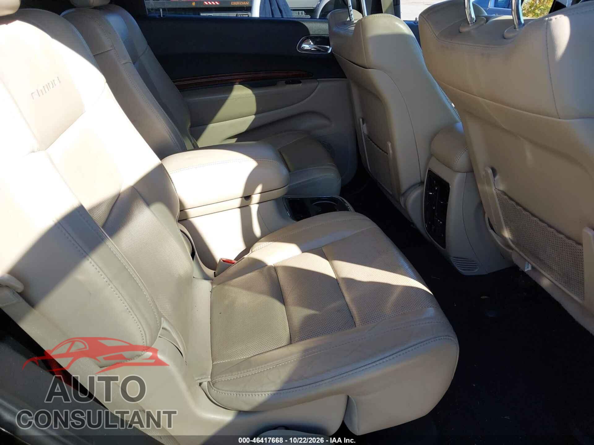 DODGE DURANGO 2012 - 1C4SDJET2CC277970