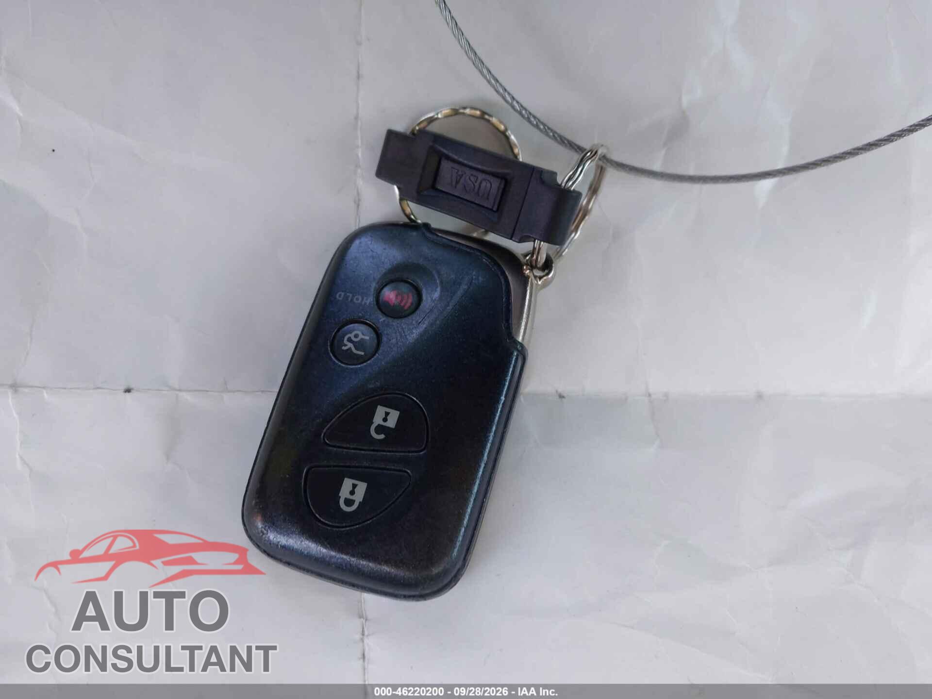 LEXUS HS 250H 2010 - JTHBB1BAXA2000994