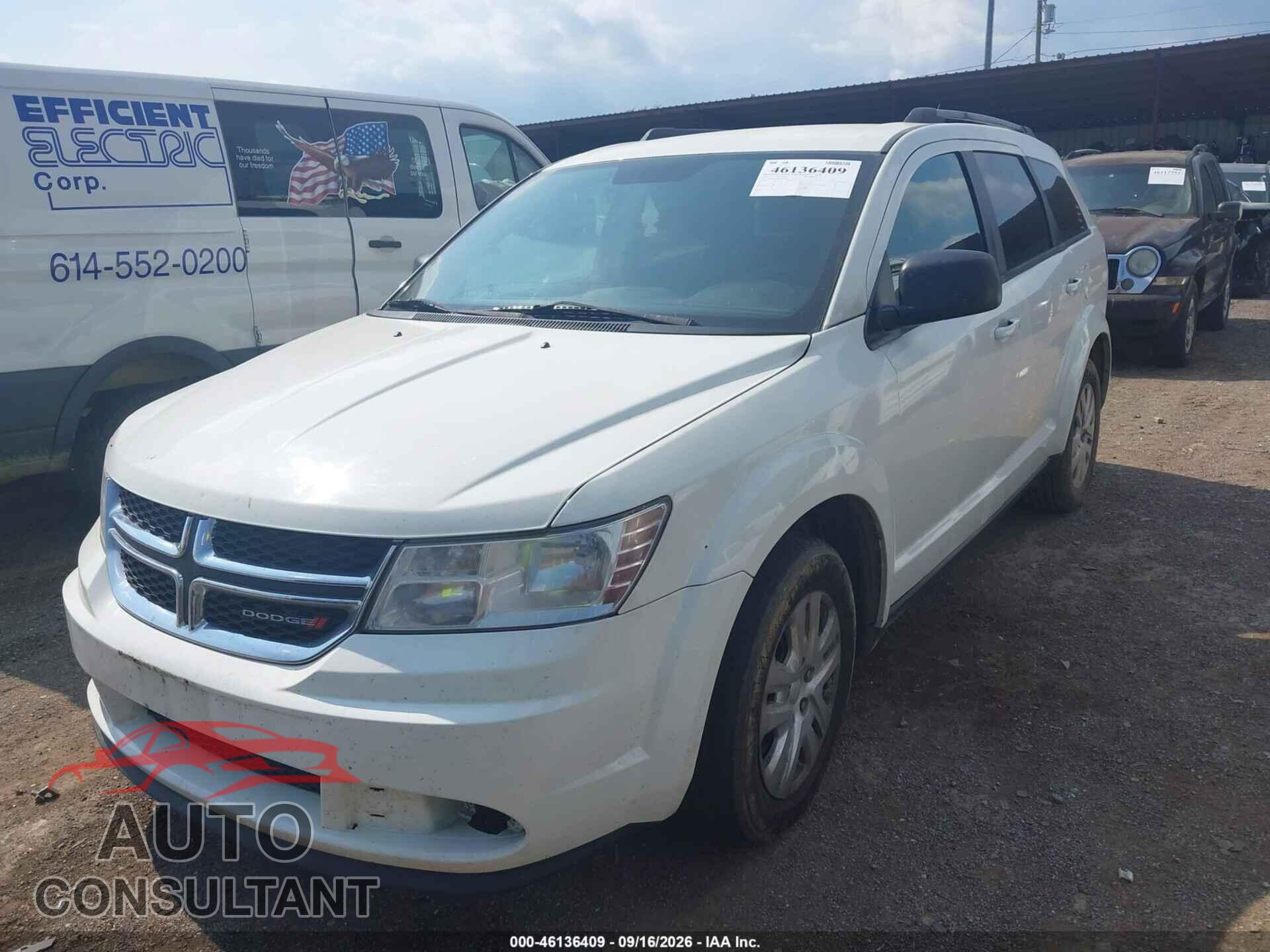 DODGE JOURNEY 2017 - 3C4PDCAB9HT602253