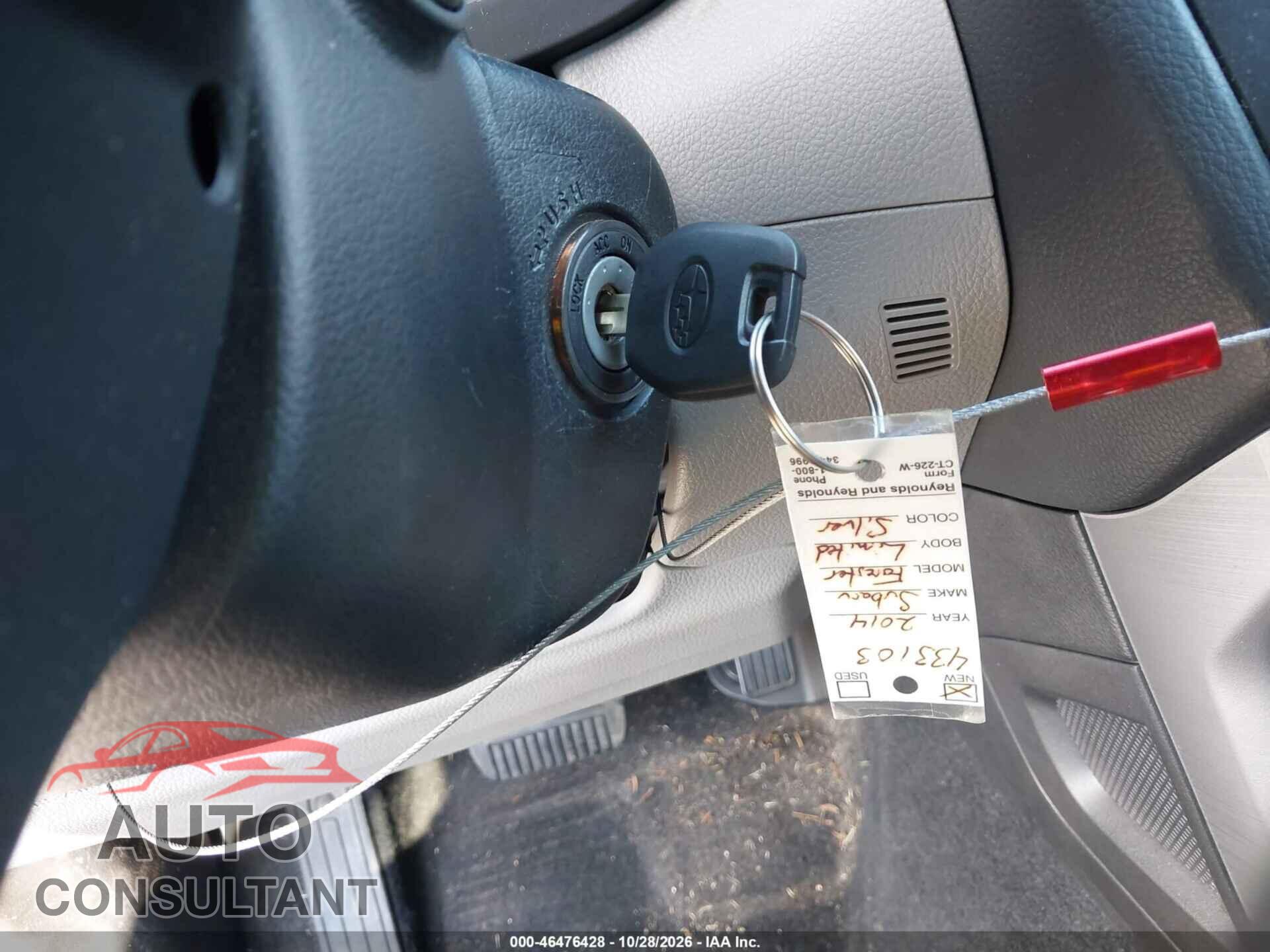 SUBARU FORESTER 2014 - JF2SJAHC8EH433103