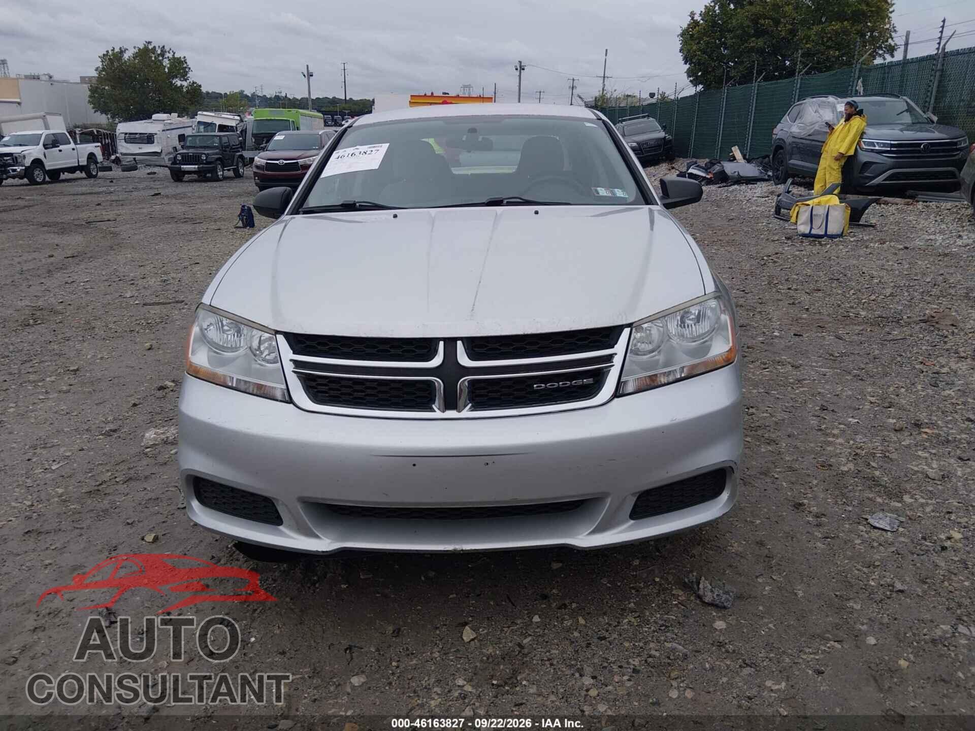 DODGE AVENGER 2011 - 1B3BD4FB4BN546417