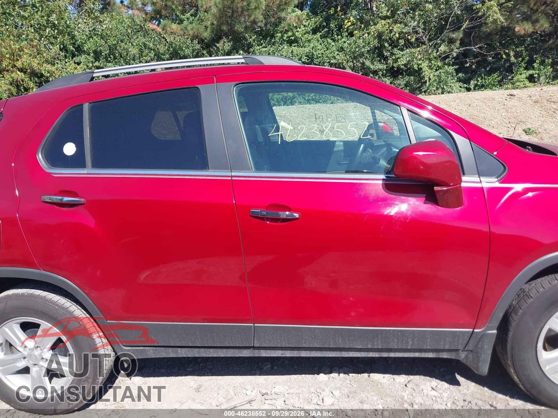 CHEVROLET TRAX 2019 - 3GNCJLSB3KL289852