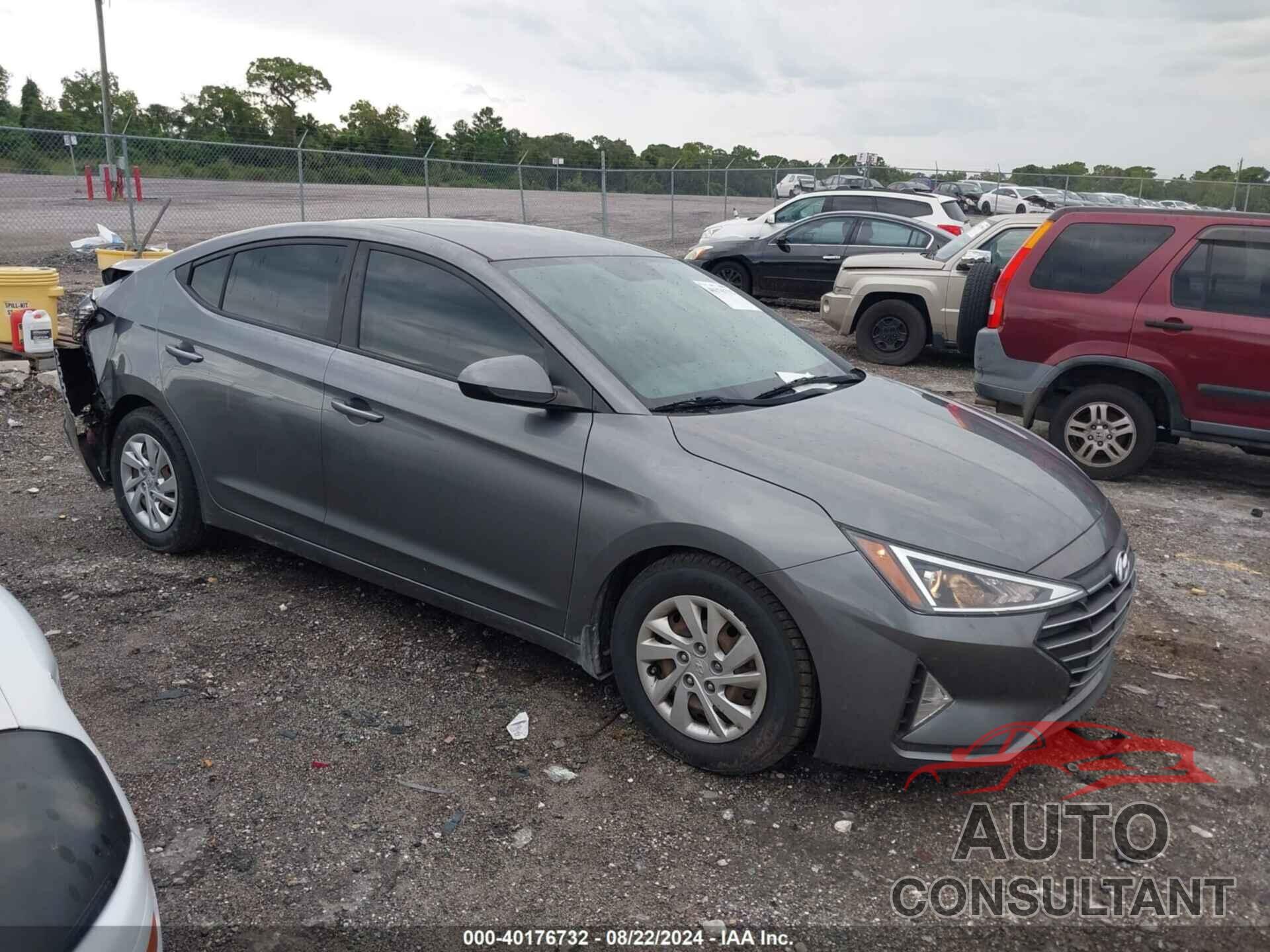 HYUNDAI ELANTRA 2019 - 5NPD74LF1KH489079