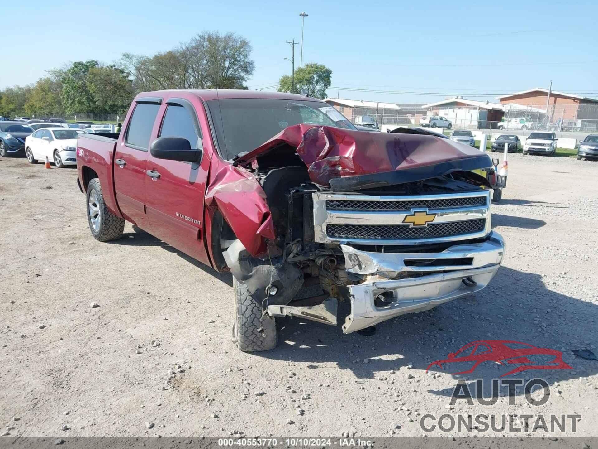 CHEVROLET SILVERADO 1500 2013 - 3GCPKSE75DG158104