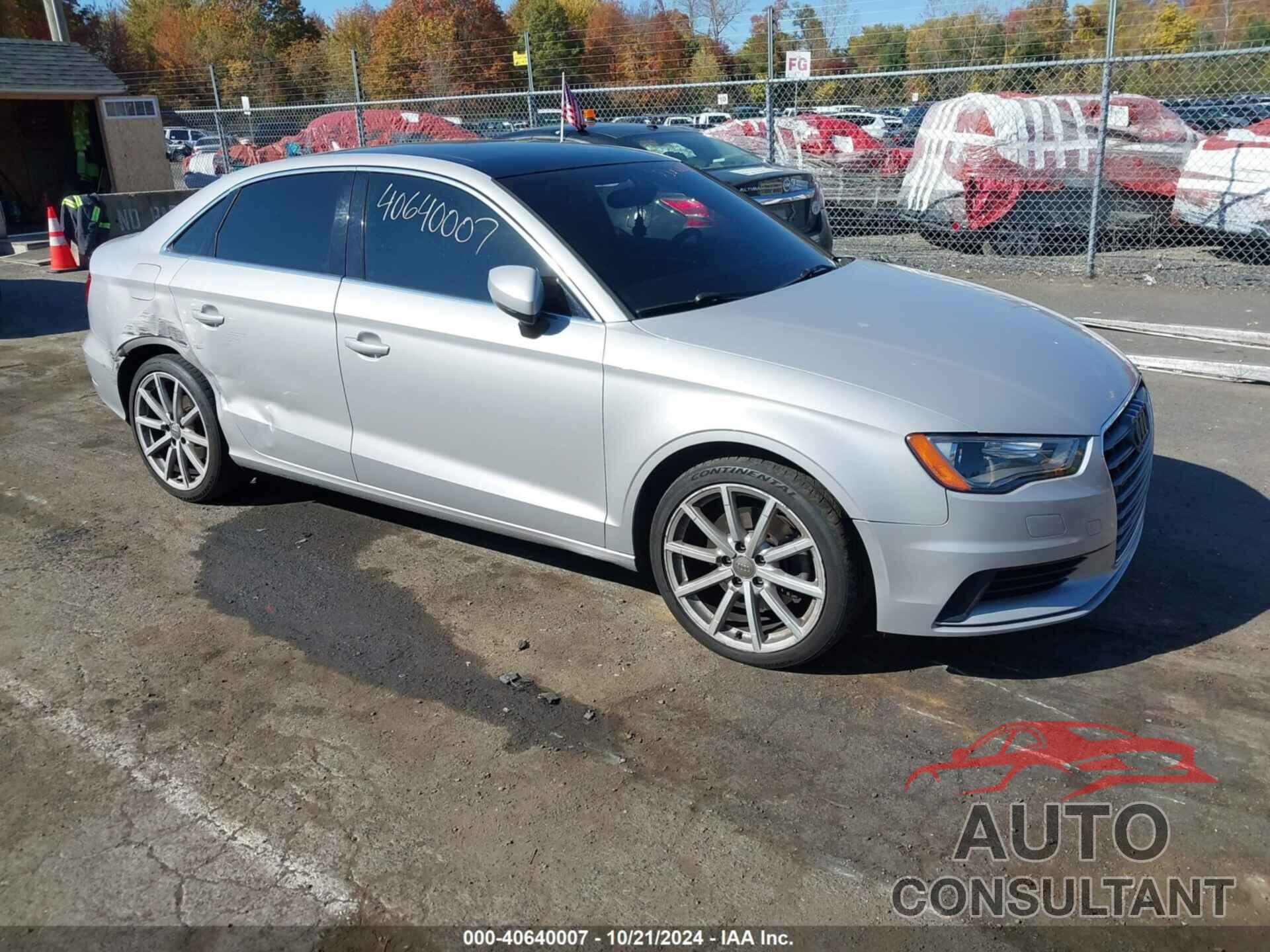 AUDI A3 2015 - WAUEFGFF8F1020764