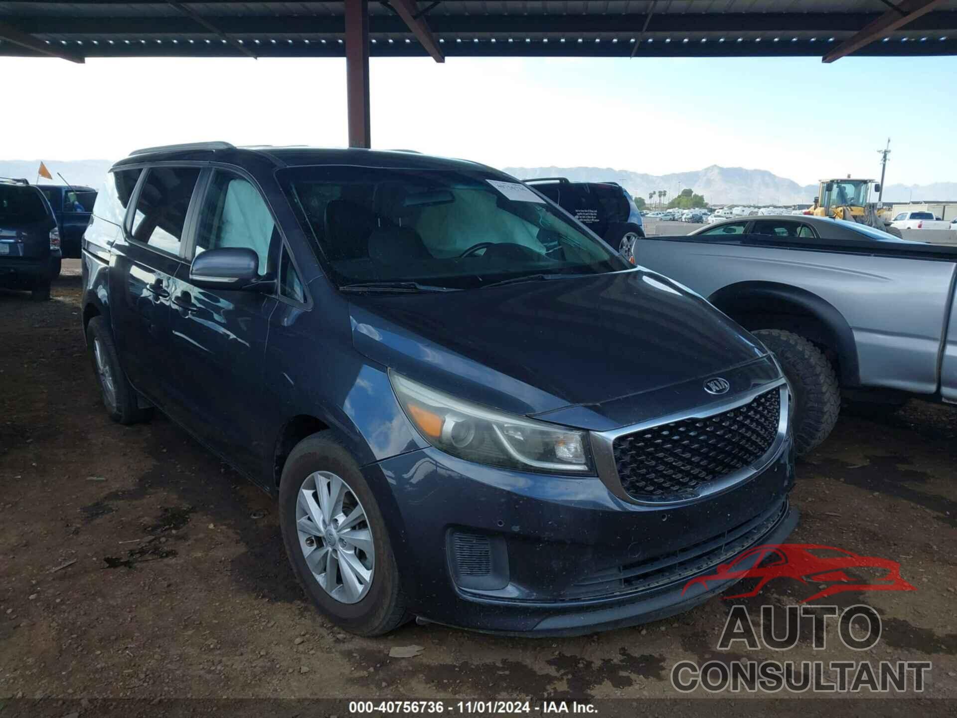 KIA SEDONA 2017 - KNDMB5C16H6280433