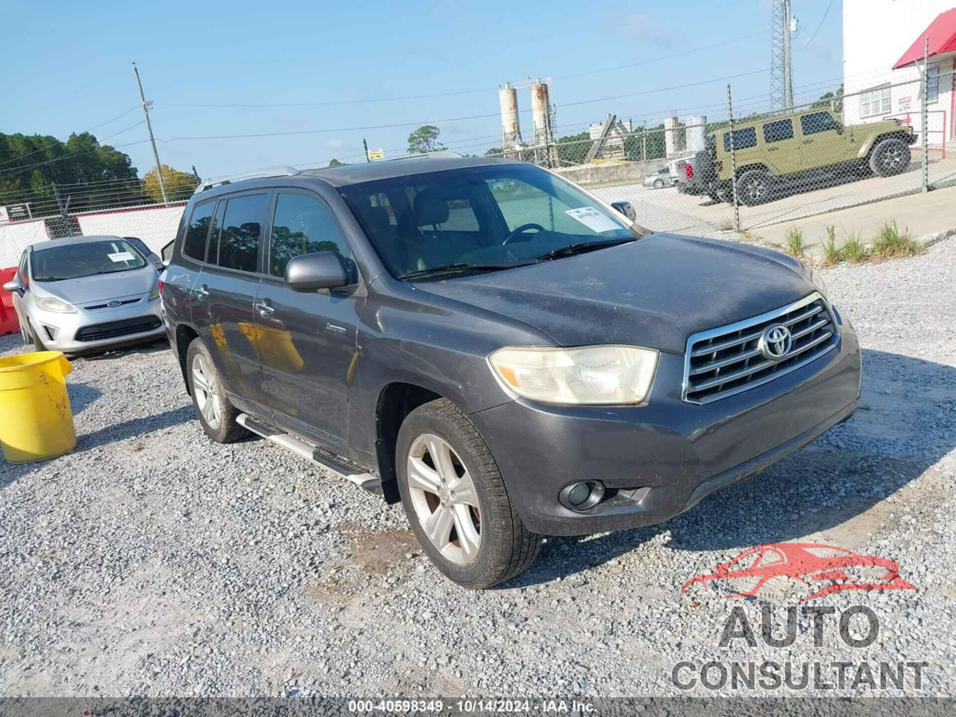 TOYOTA HIGHLANDER 2009 - JTEDS42A592079526