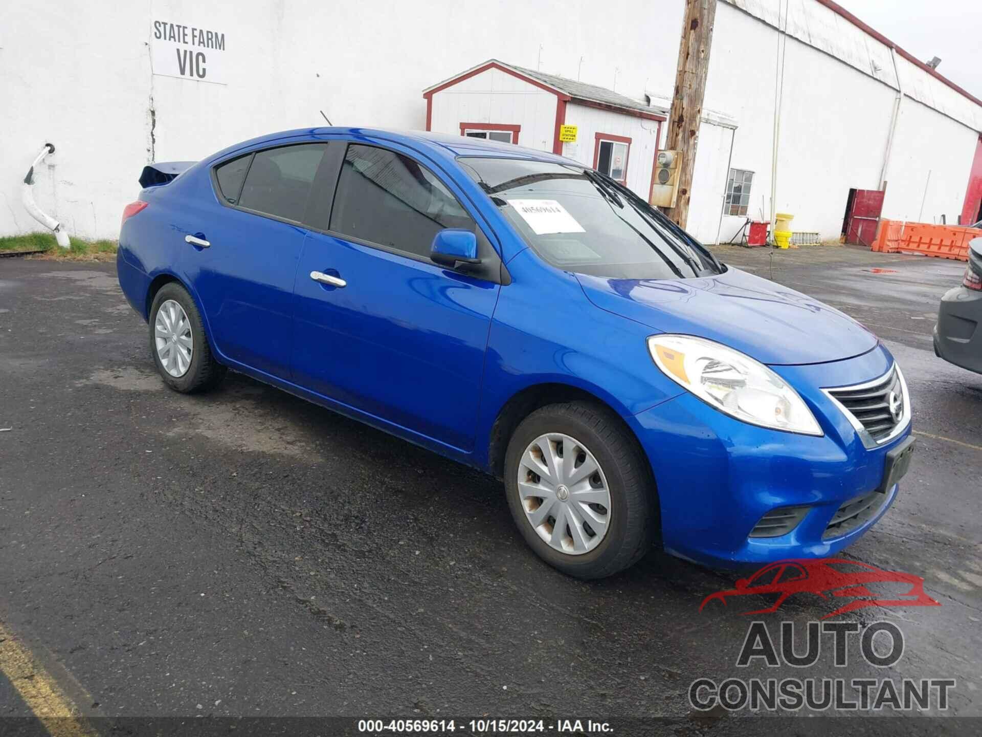 NISSAN VERSA 2012 - 3N1CN7AP1CL816146