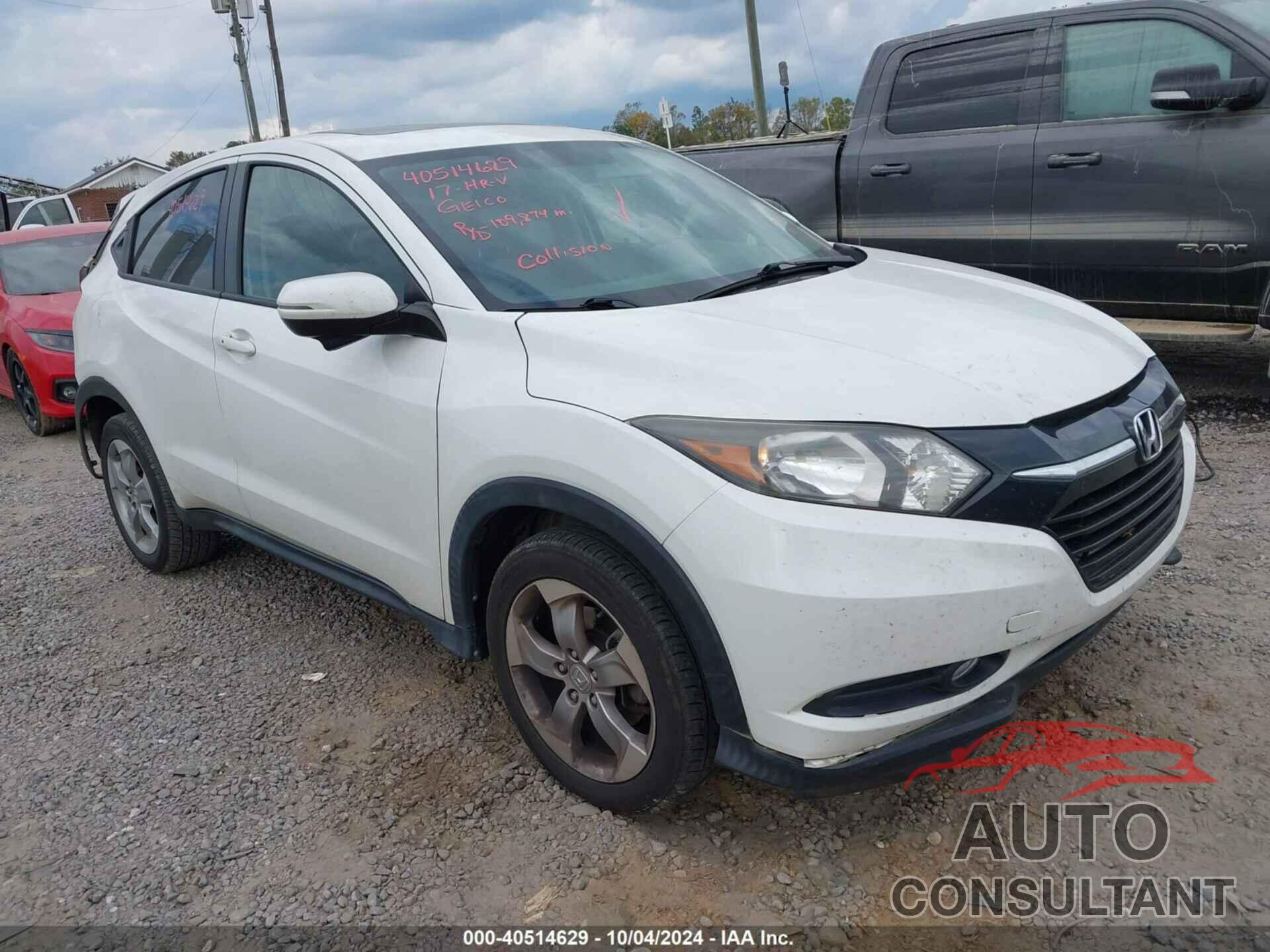 HONDA HR-V 2017 - 3CZRU6H50HM719086