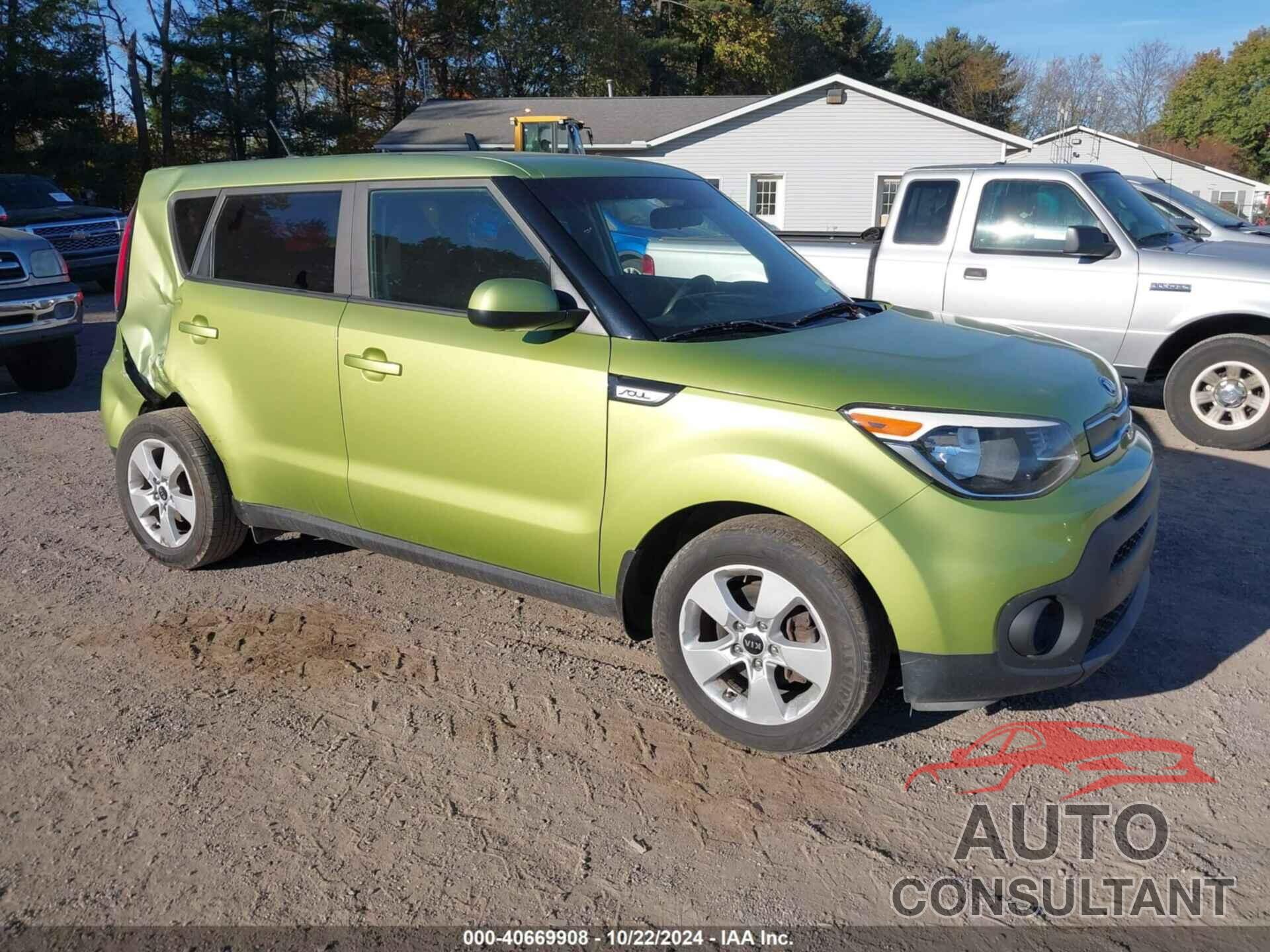 KIA SOUL 2019 - KNDJN2A28K7916386