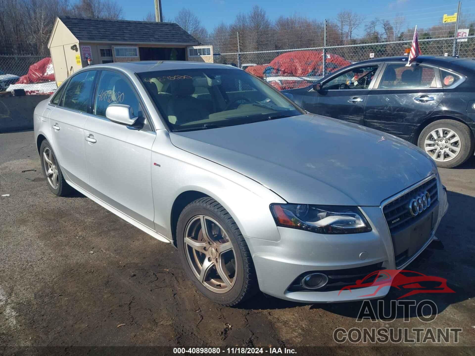 AUDI A4 2012 - WAUFFAFL1CA119672