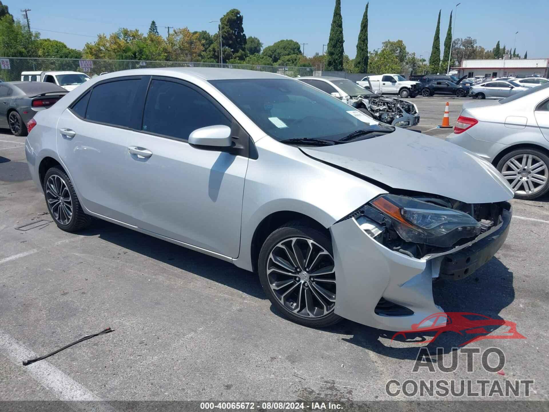 TOYOTA COROLLA 2017 - 5YFBURHE1HP711967