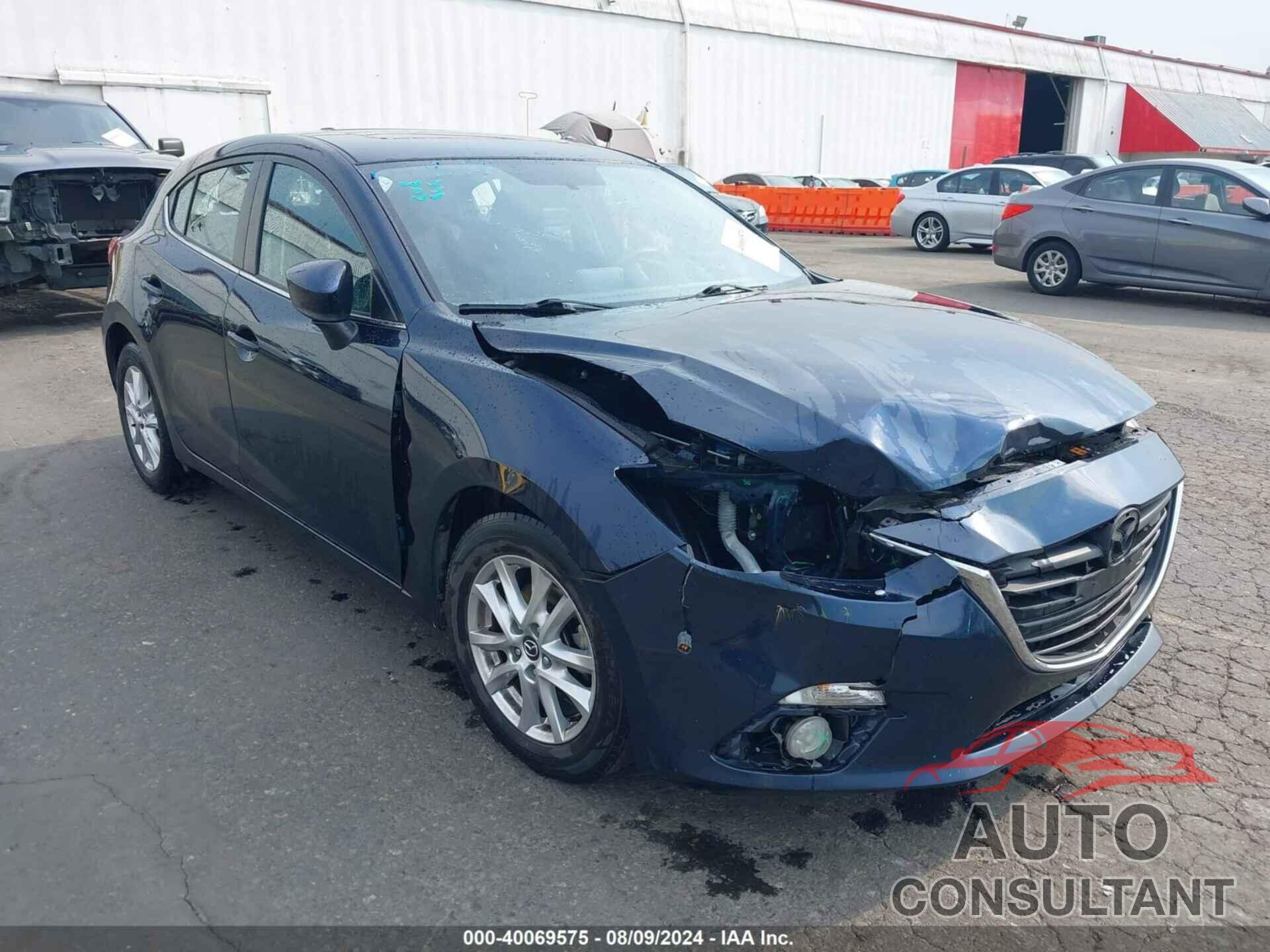 MAZDA MAZDA3 2015 - JM1BM1L78F1264954