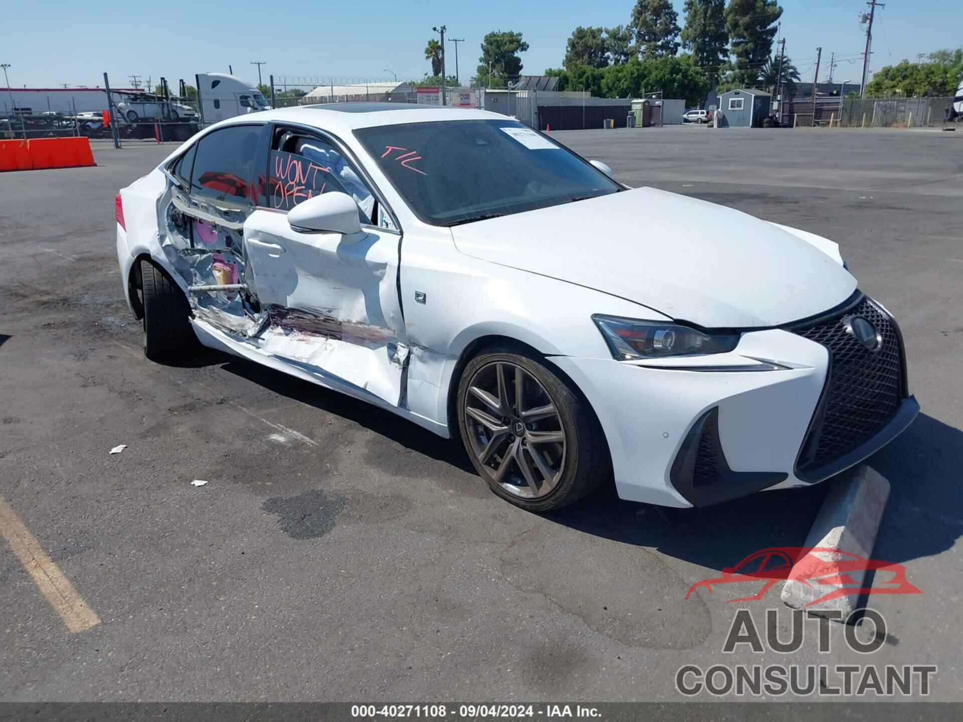 LEXUS IS 300 2019 - JTHBA1D22K5095866