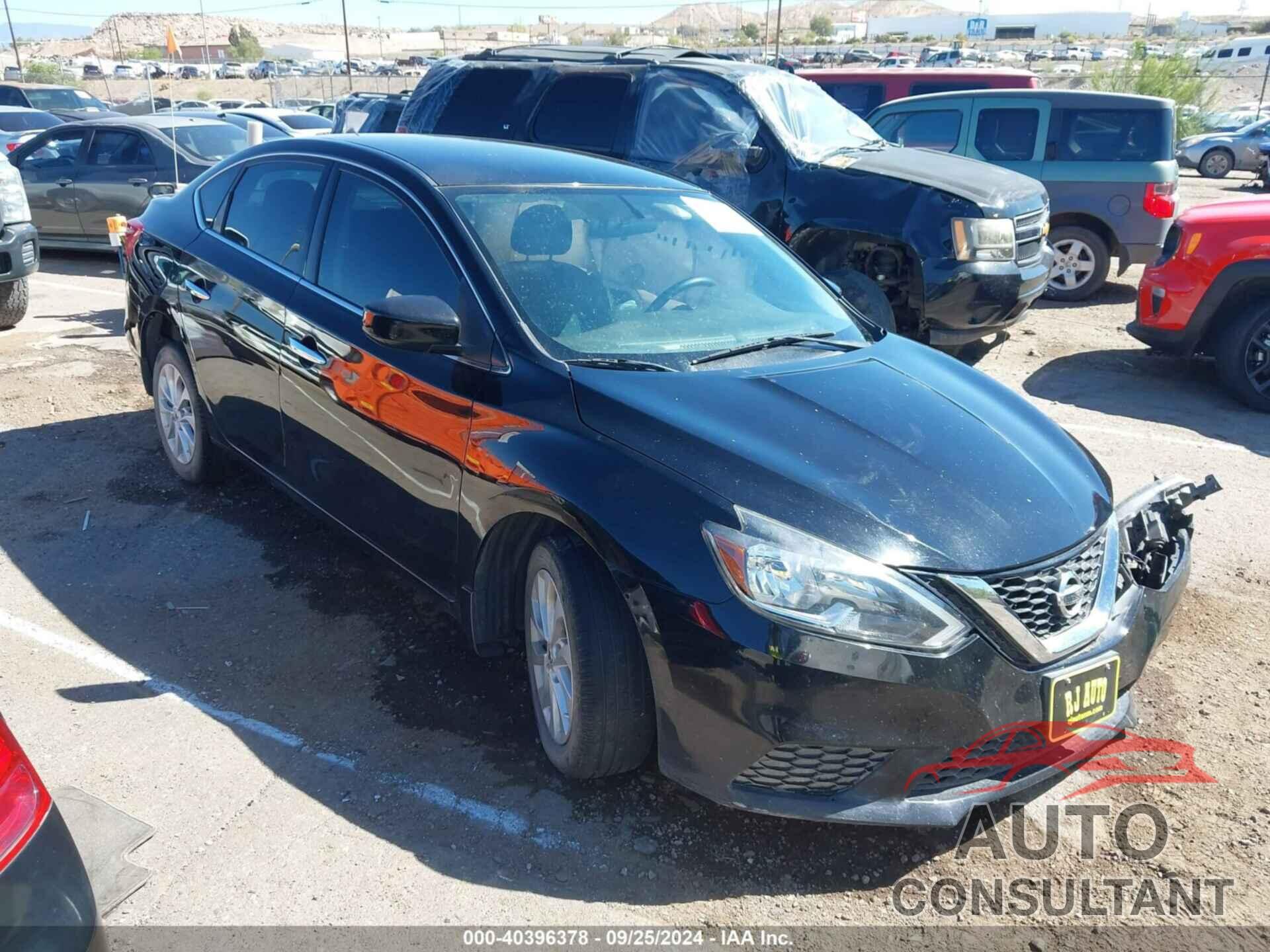 NISSAN SENTRA 2019 - 3N1AB7AP6KY251975