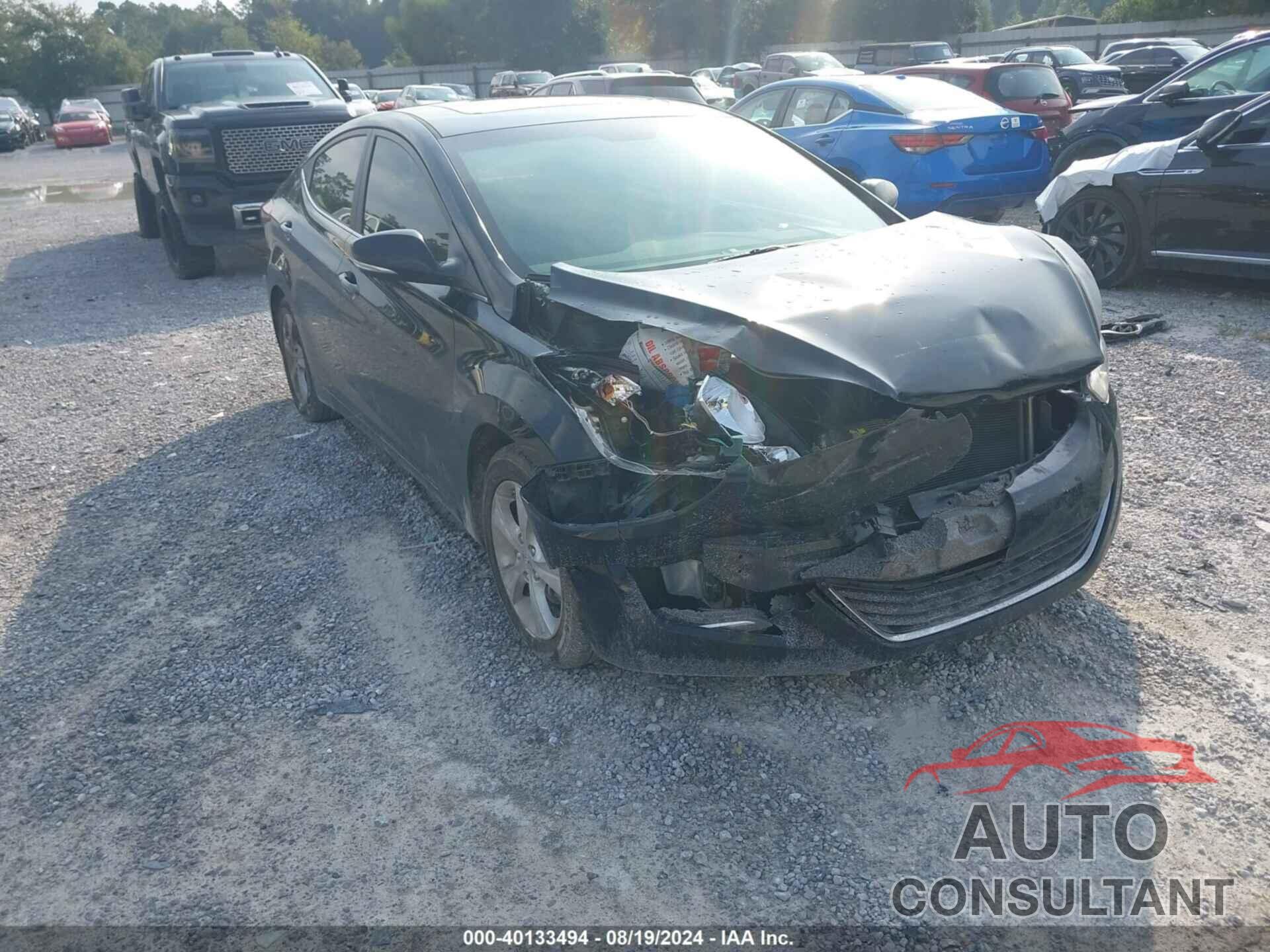 HYUNDAI ELANTRA 2016 - KMHDH4AE9GU484650