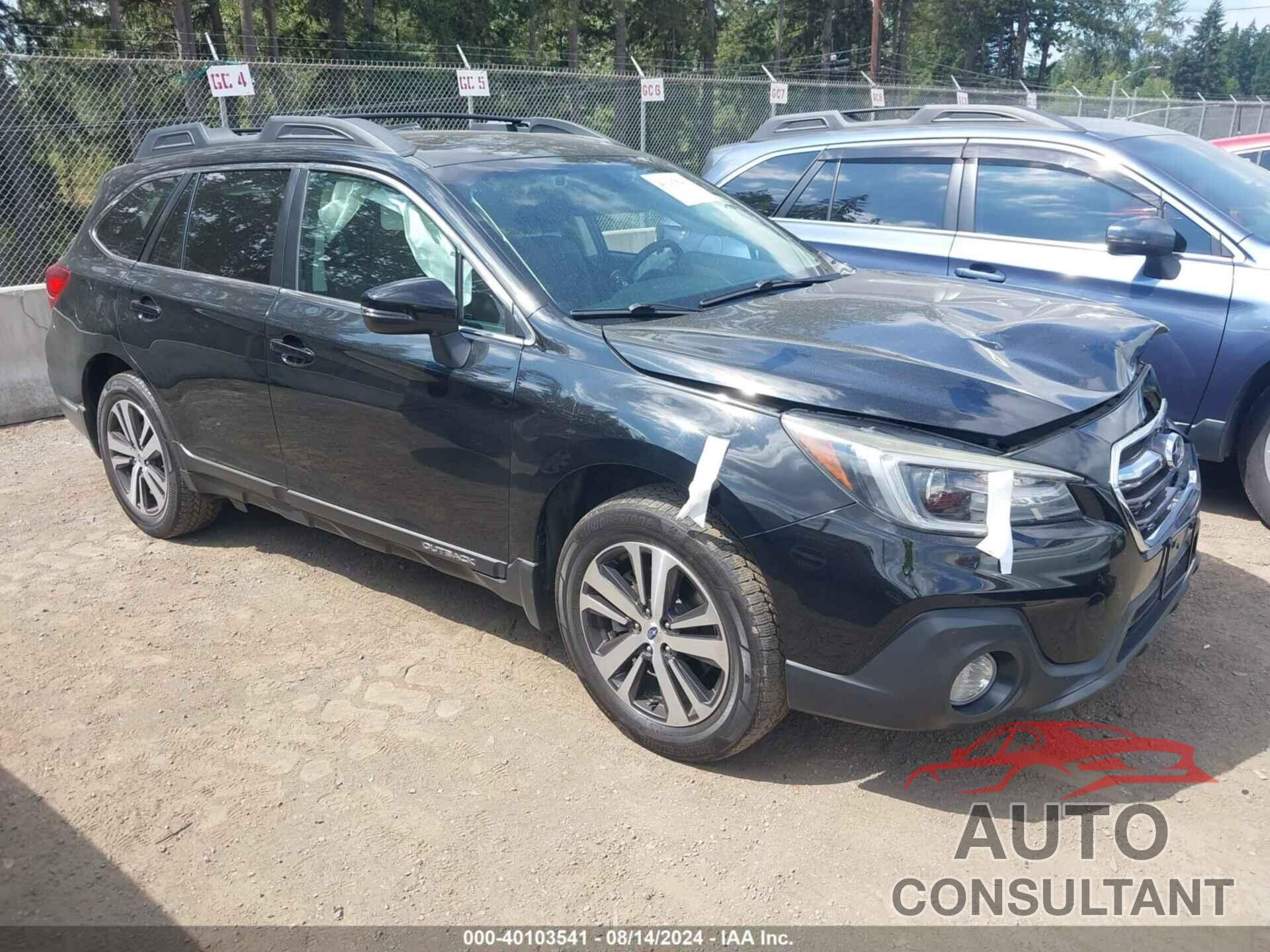 SUBARU OUTBACK 2018 - 4S4BSANCXJ3299794
