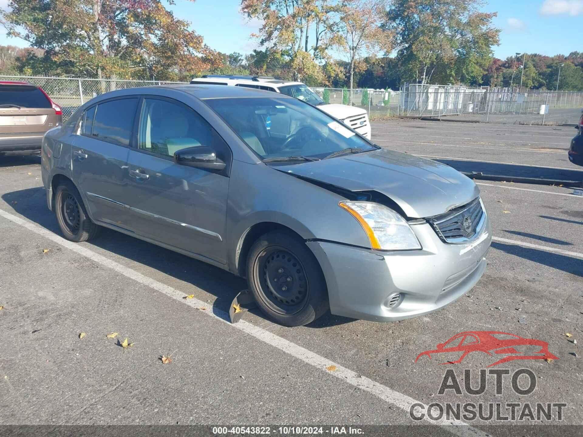 NISSAN SENTRA 2010 - 3N1AB6AP7AL612572