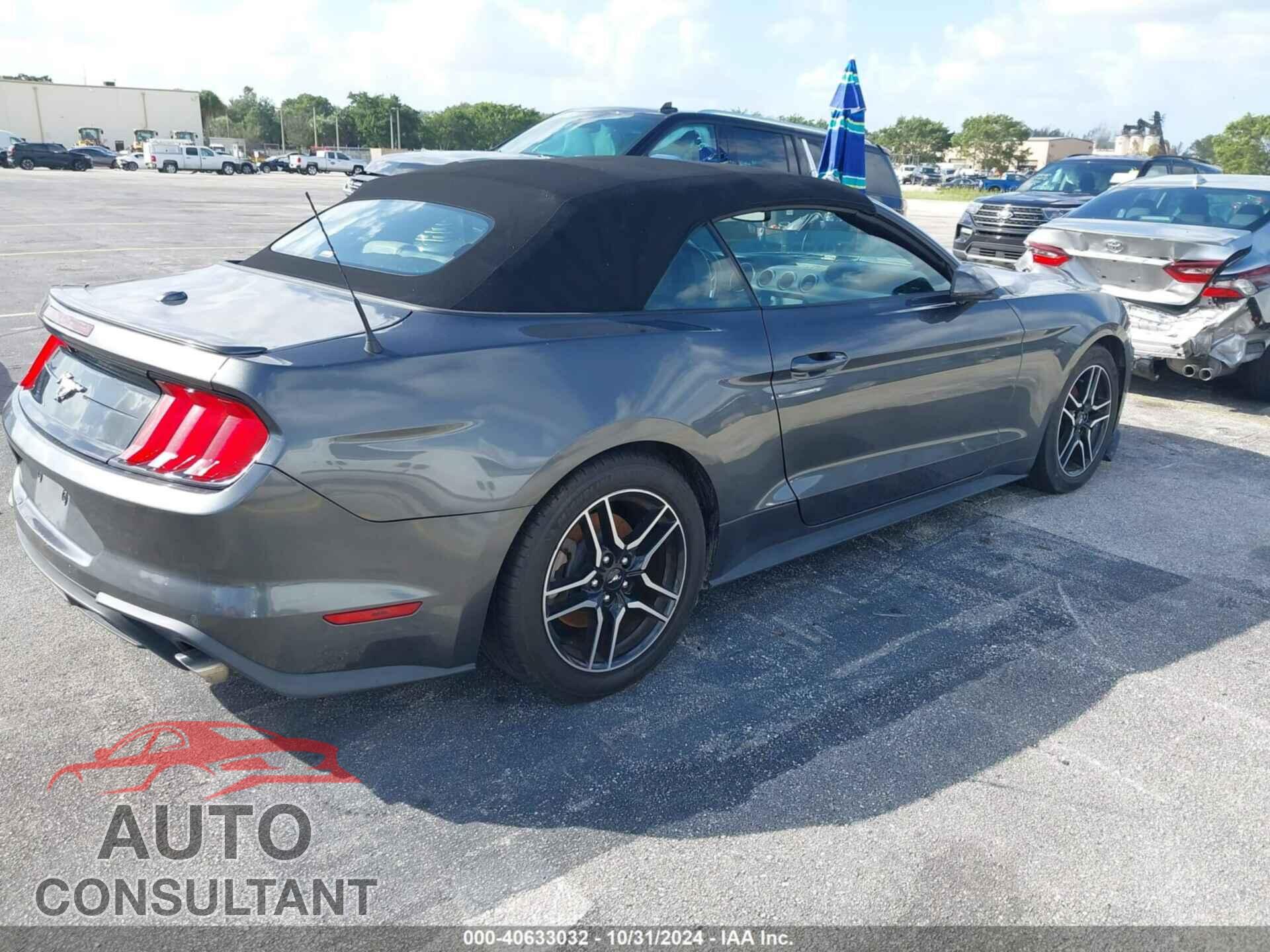 FORD MUSTANG 2019 - 1FATP8UH1K5179376