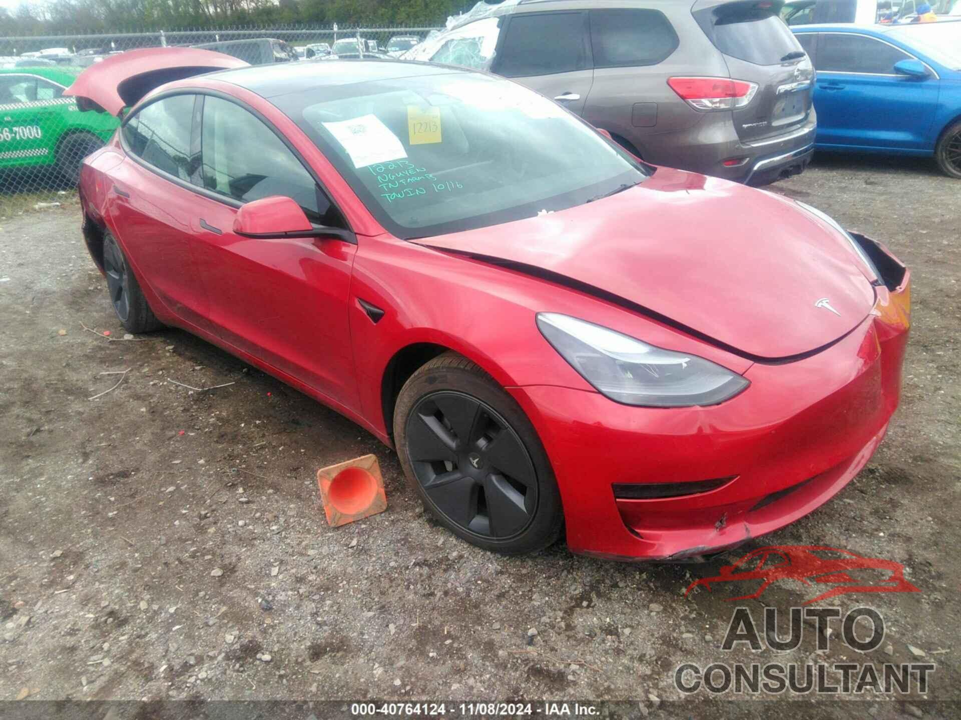 TESLA MODEL 3 2022 - 5YJ3E1EA1NF349795