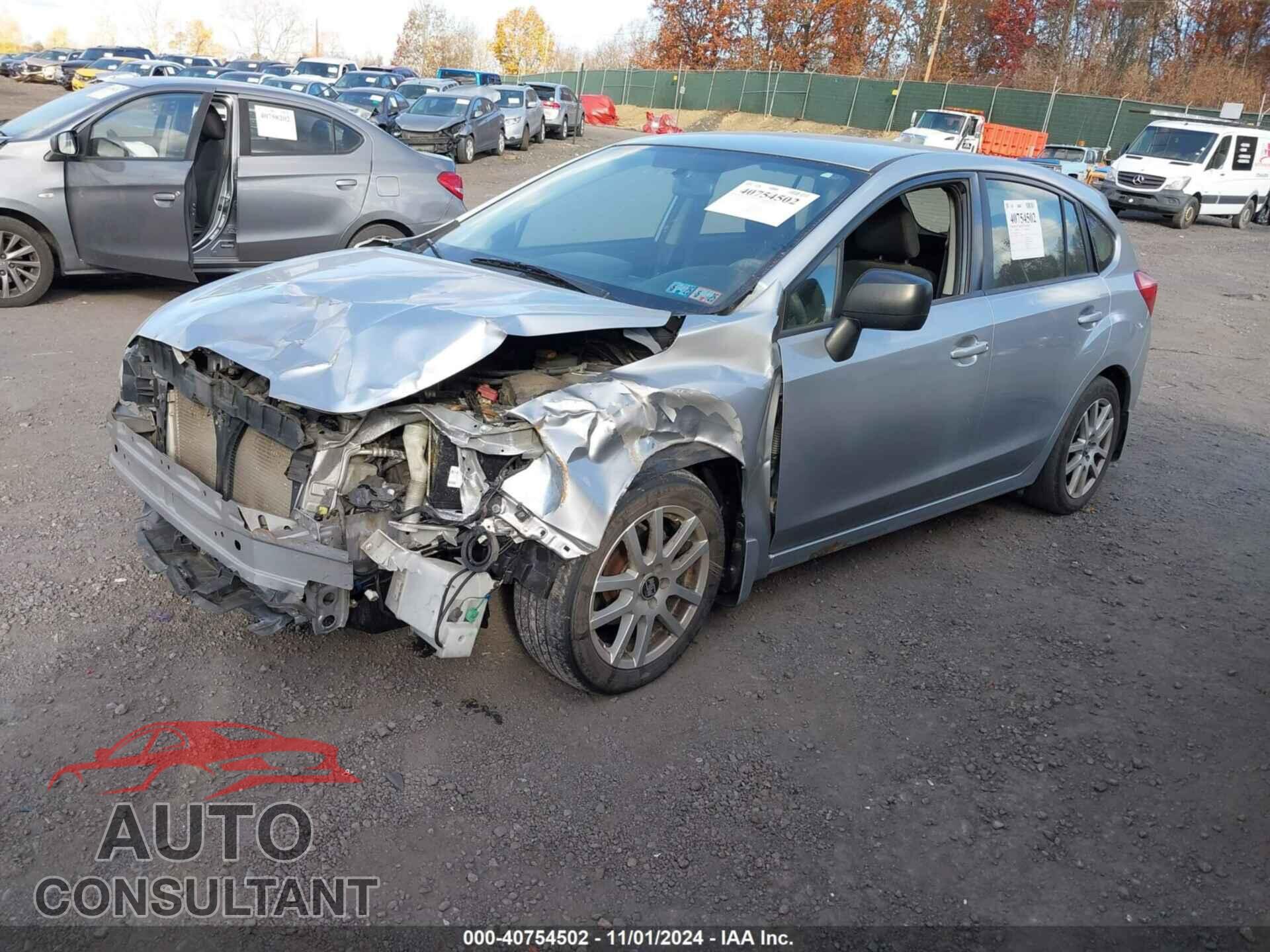 SUBARU IMPREZA 2012 - JF1GPAA68CG204341