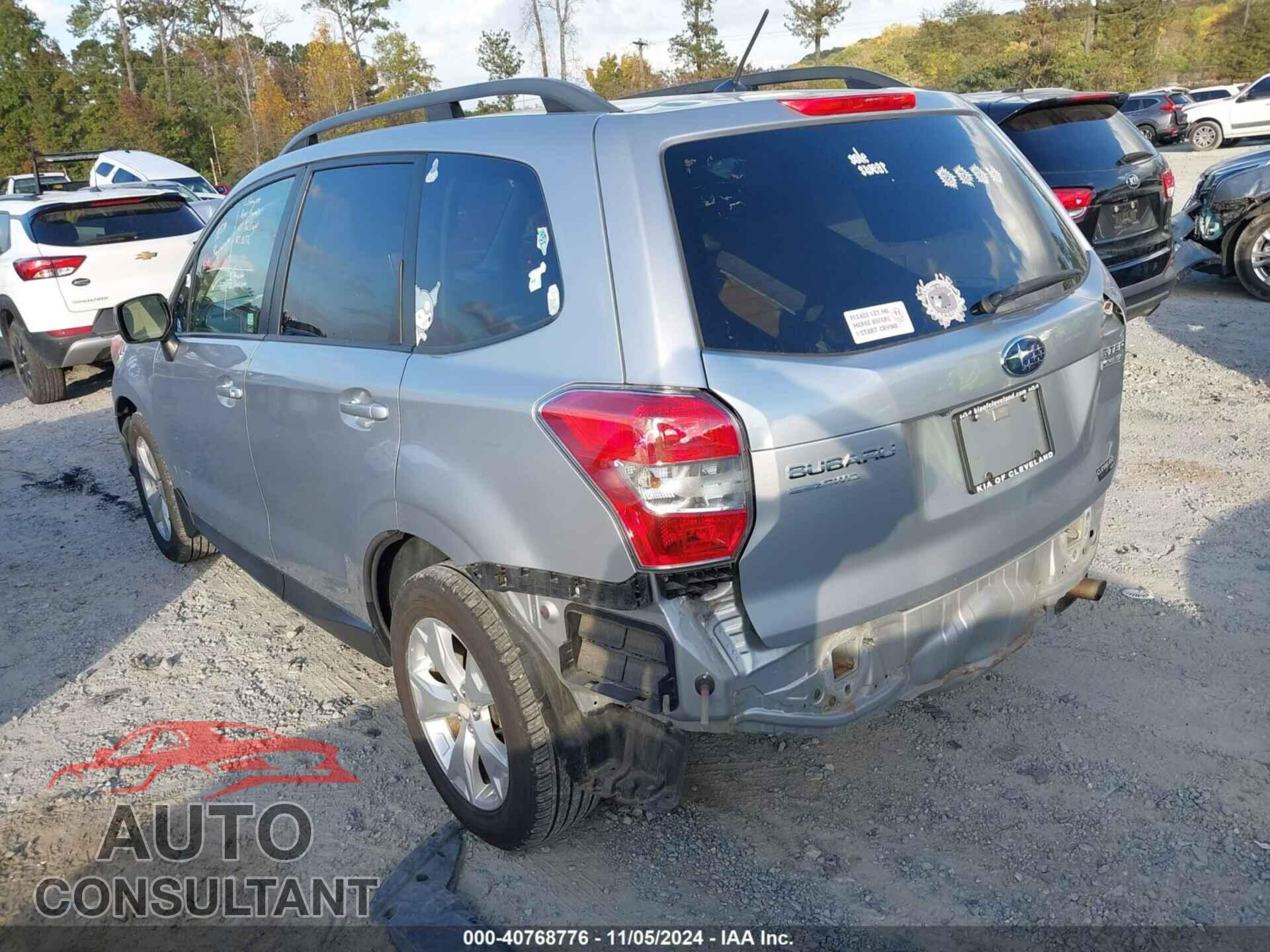 SUBARU FORESTER 2014 - JF2SJAEC9EH415519
