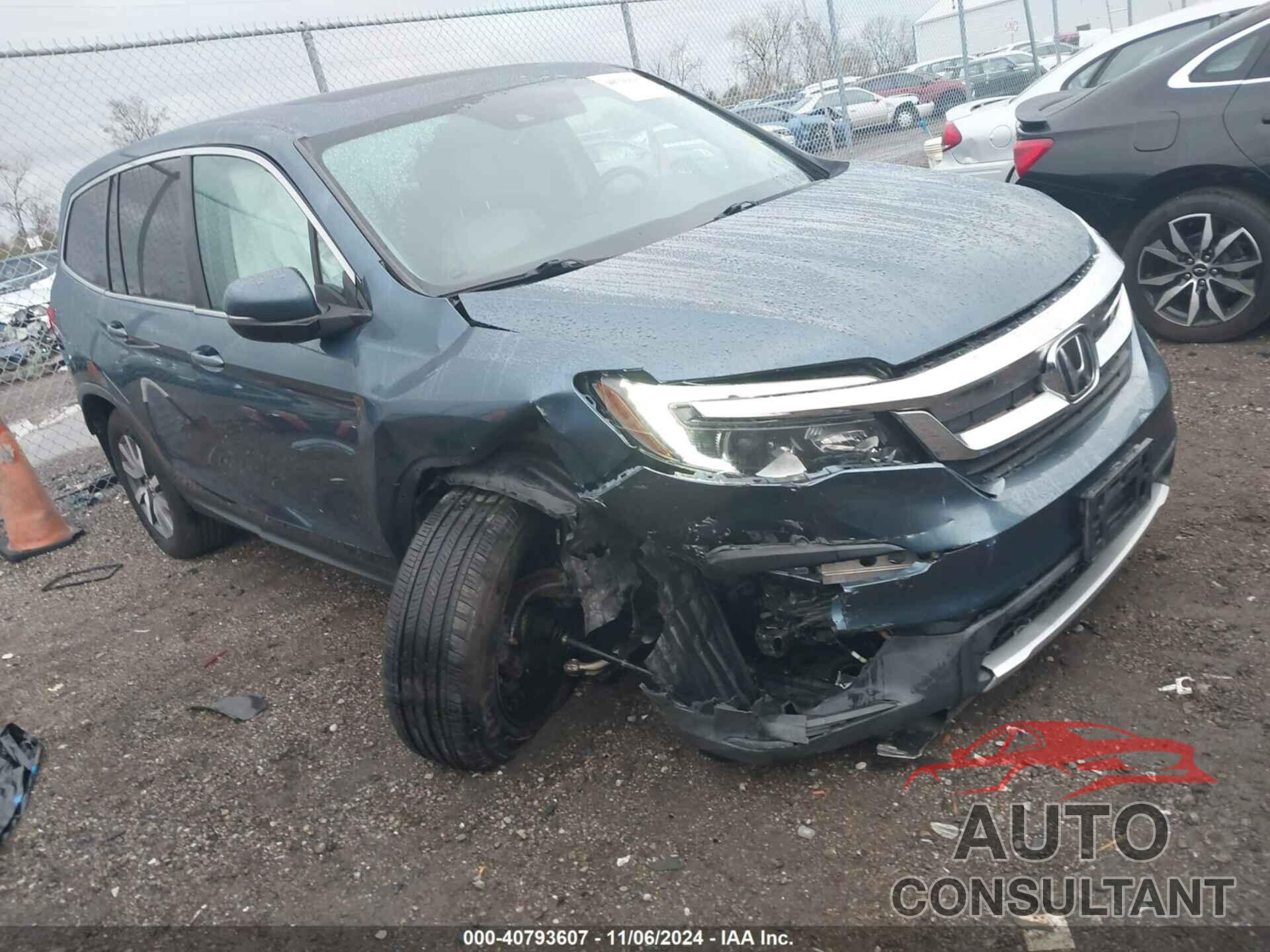 HONDA PILOT 2019 - 5FNYF6H56KB033903