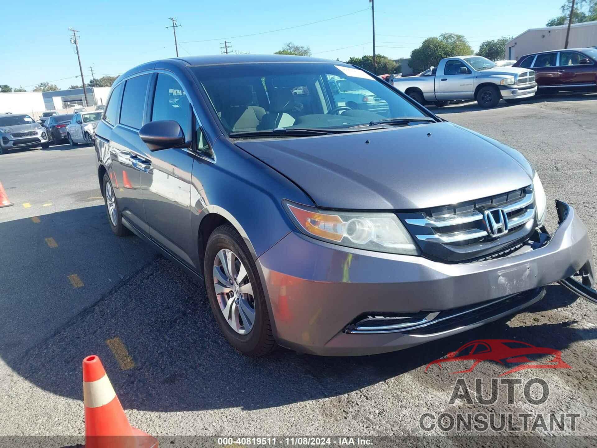 HONDA ODYSSEY 2016 - 5FNRL5H34GB024016