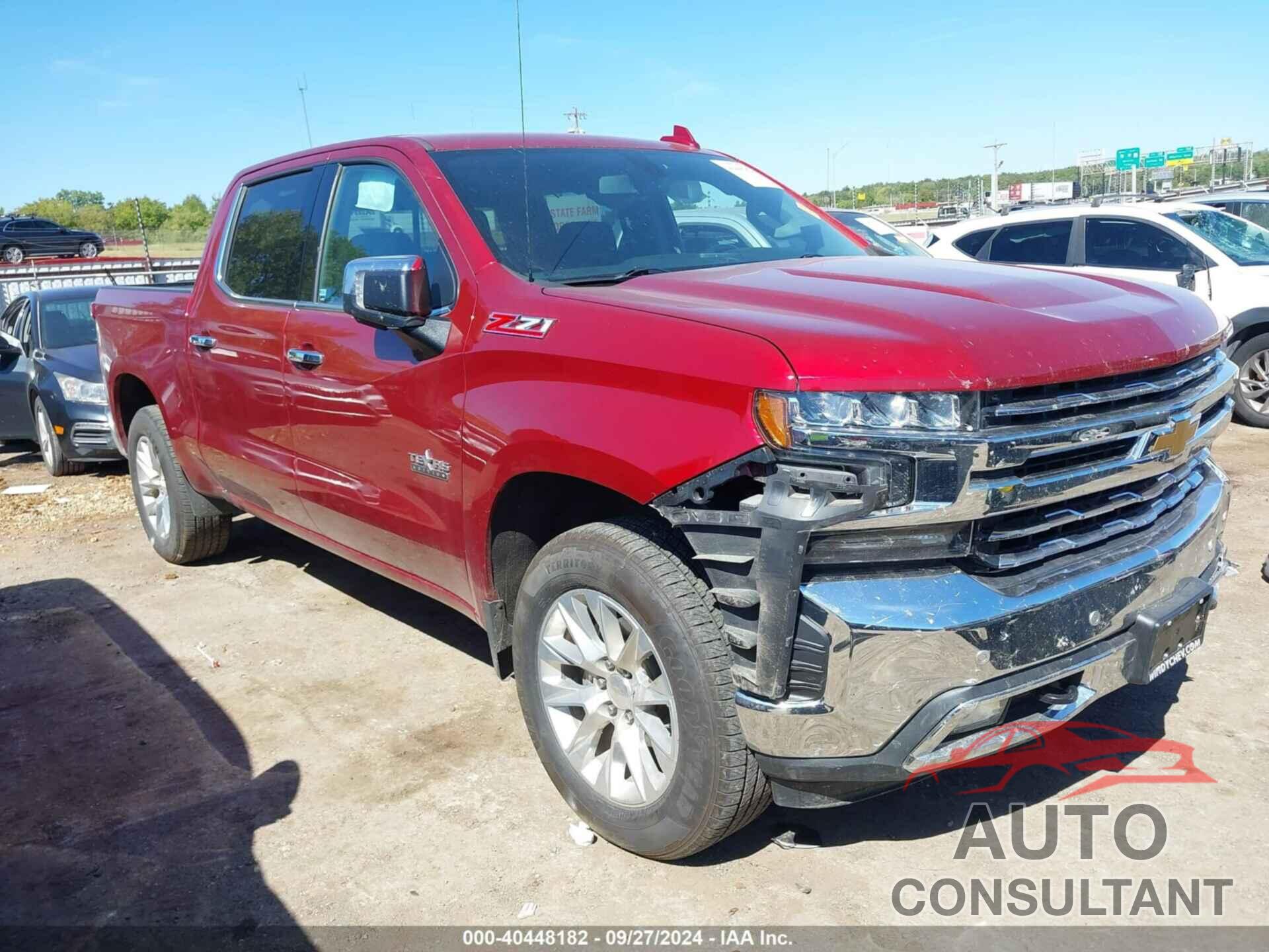 CHEVROLET SILVERADO 2019 - 3GCUYGED4KG213286