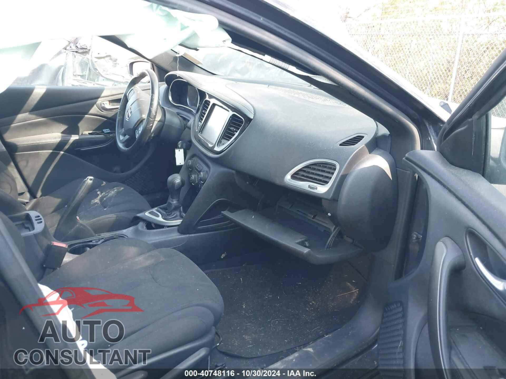 DODGE DART 2013 - 1C3CDFCA8DD681889