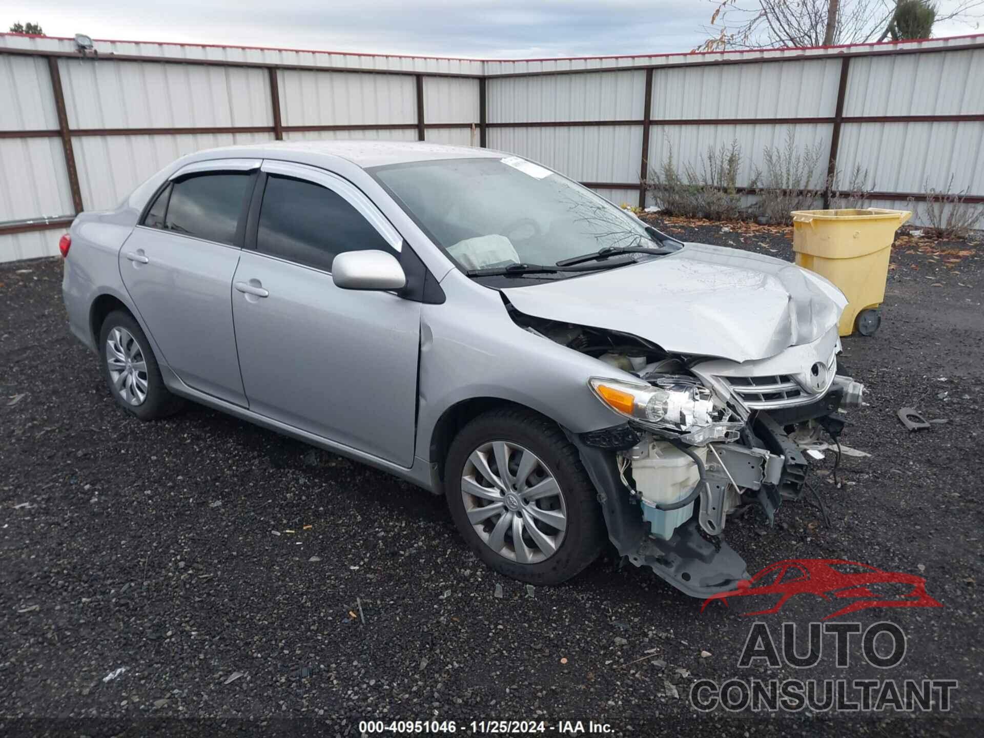 TOYOTA COROLLA 2013 - 5YFBU4EE9DP127219