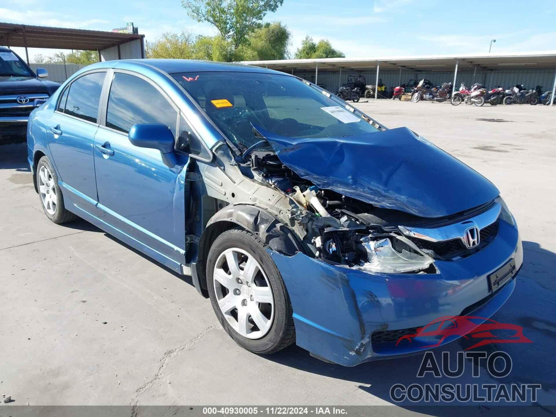 HONDA CIVIC 2009 - 19XFA16549E027125