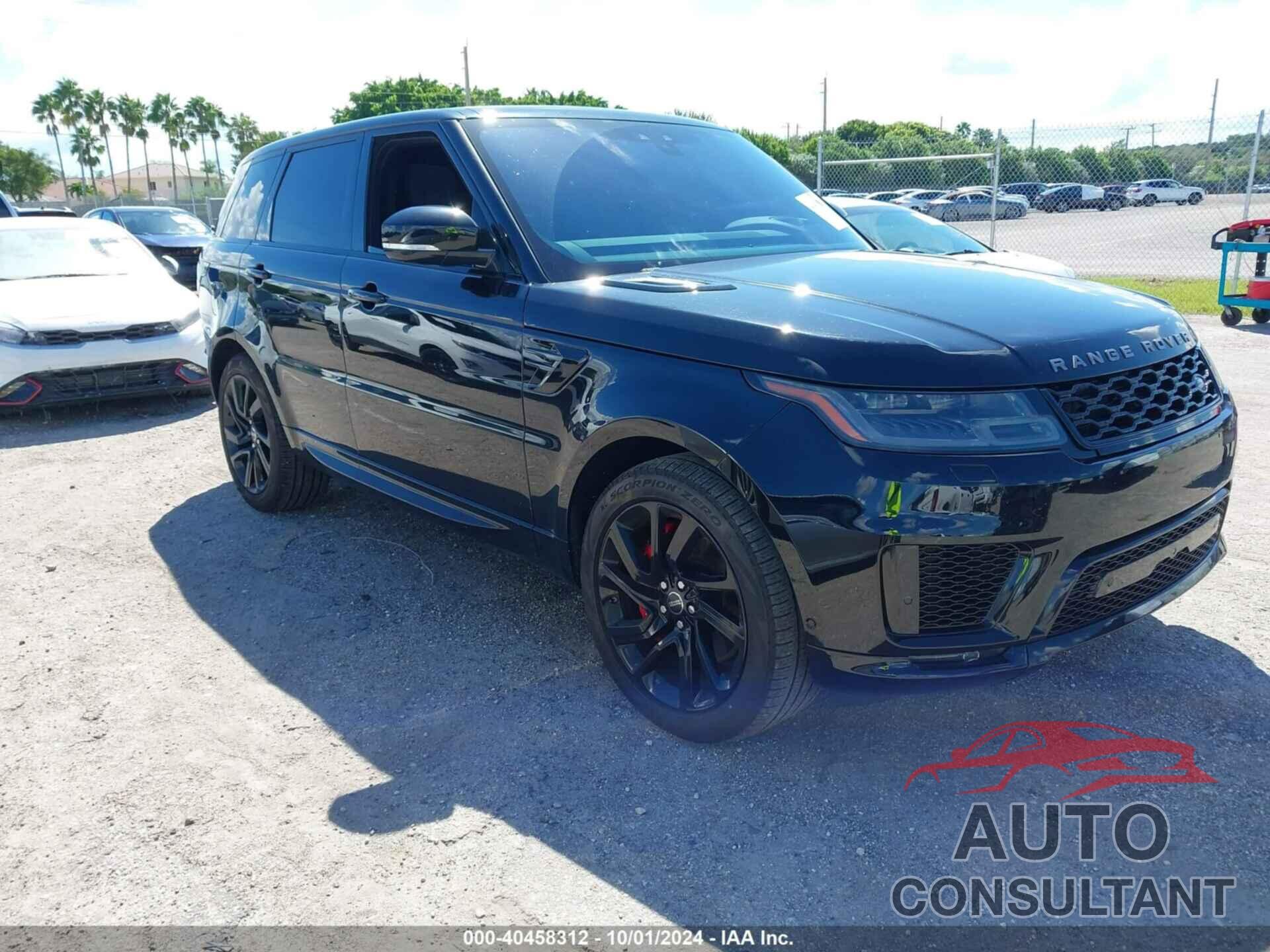 LAND ROVER RANGE ROVER SPORT 2018 - SALWR2RE5JA196774