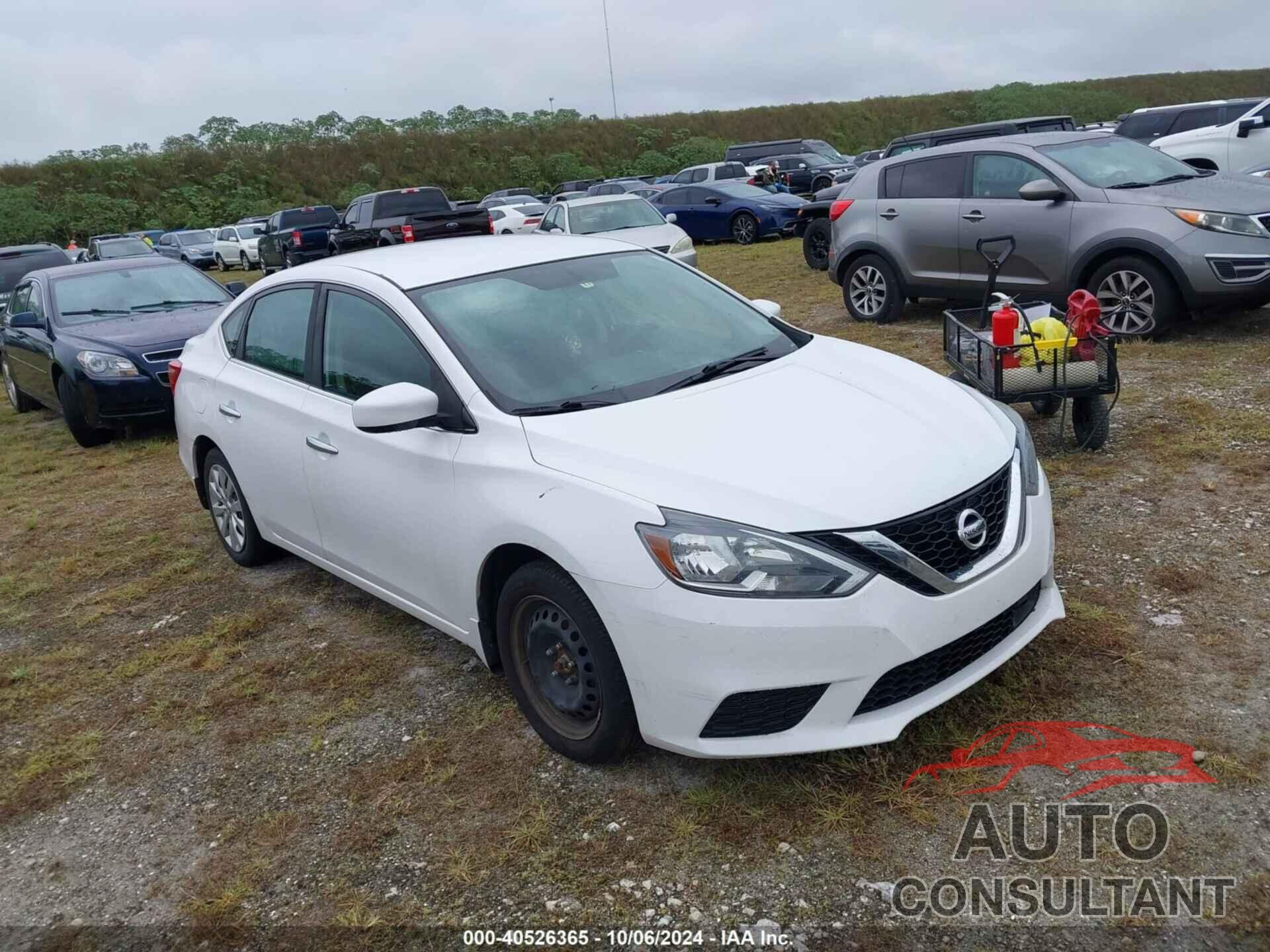 NISSAN SENTRA 2019 - 3N1AB7AP2KY327952