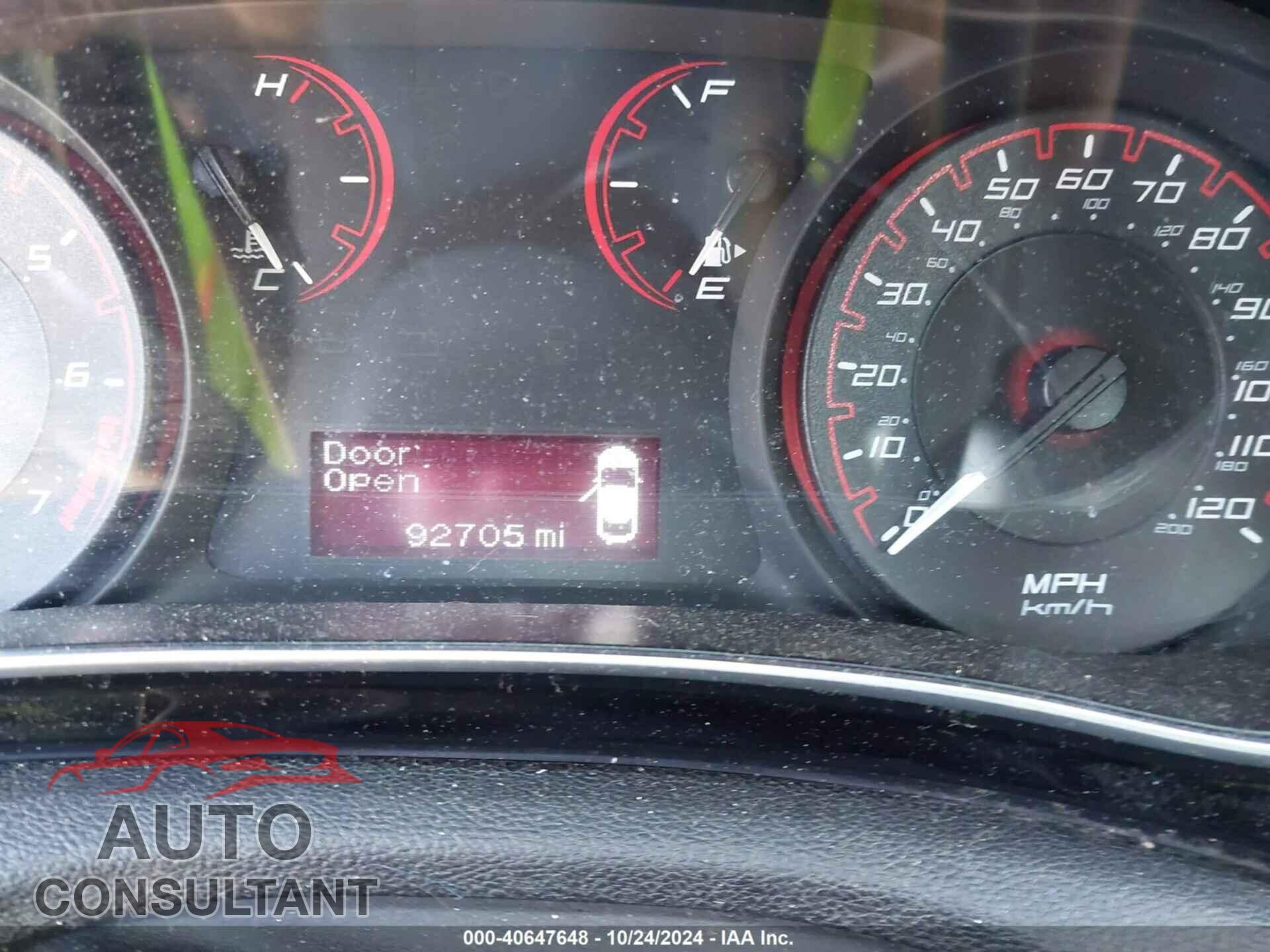 DODGE DART 2013 - 1C3CDFAA1DD342913