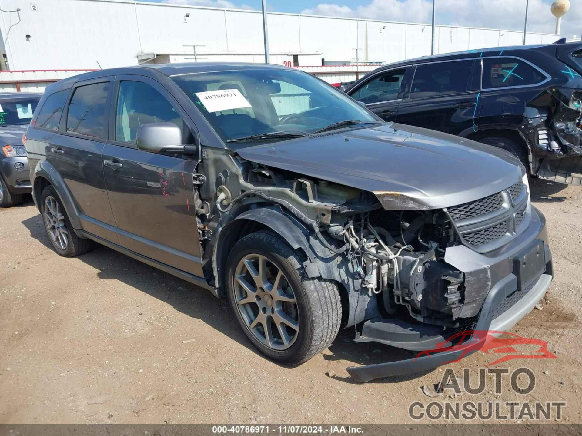 DODGE JOURNEY 2013 - 3C4PDCEG8DT516755