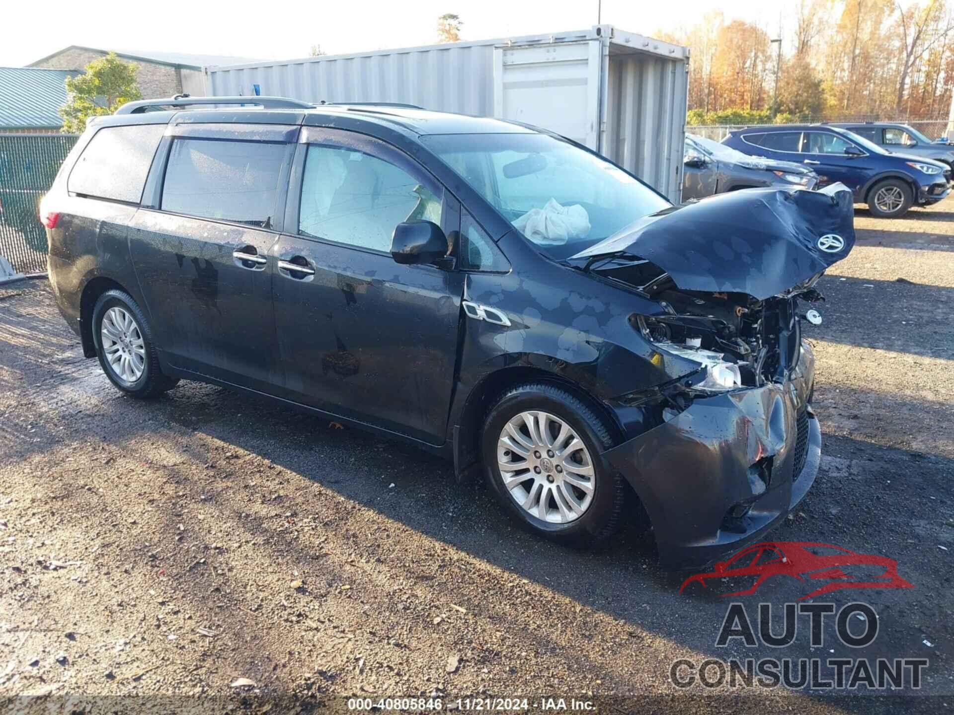 TOYOTA SIENNA 2017 - 5TDYZ3DCXHS880535