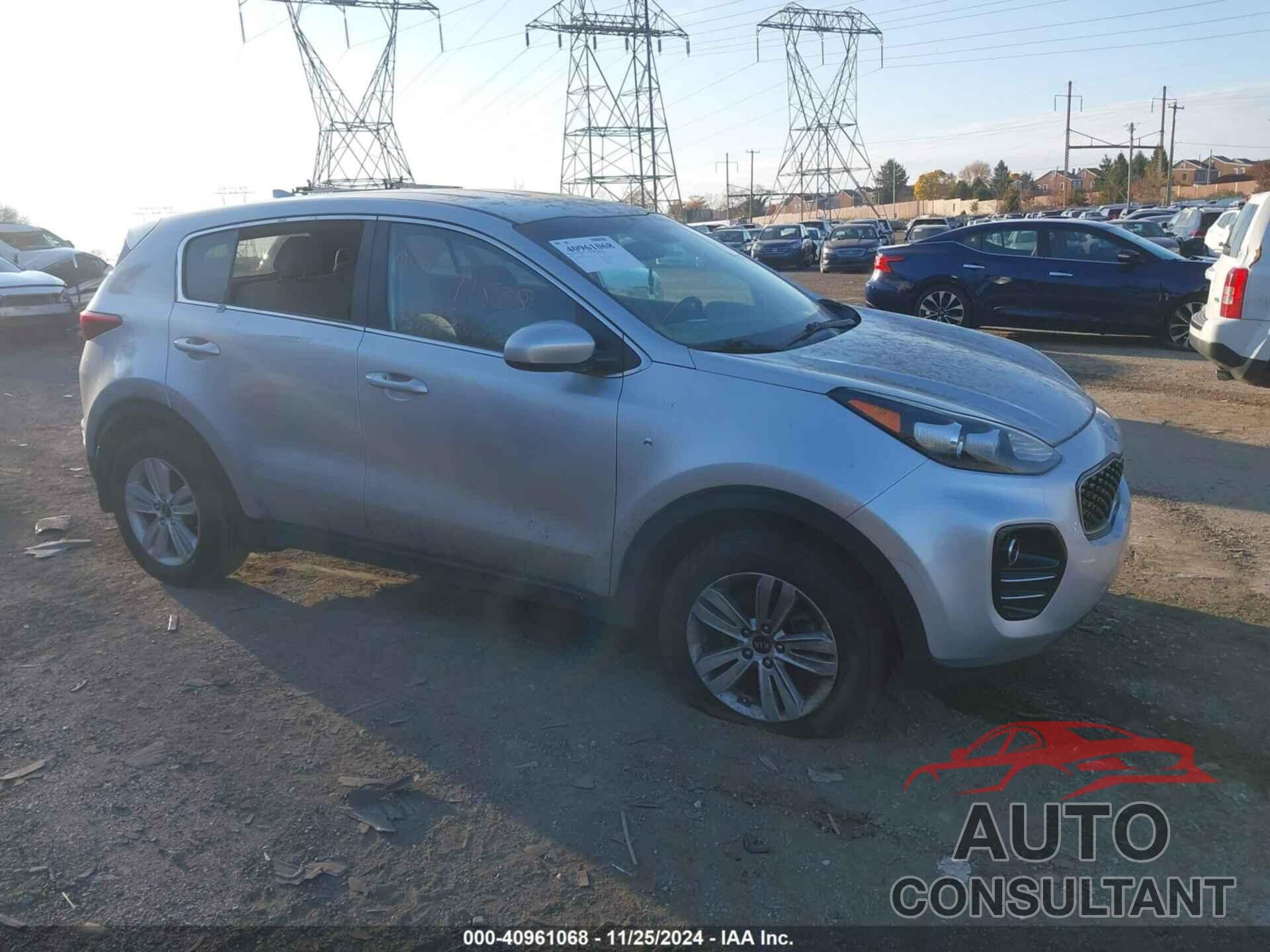 KIA SPORTAGE 2018 - KNDPMCAC0J7413249