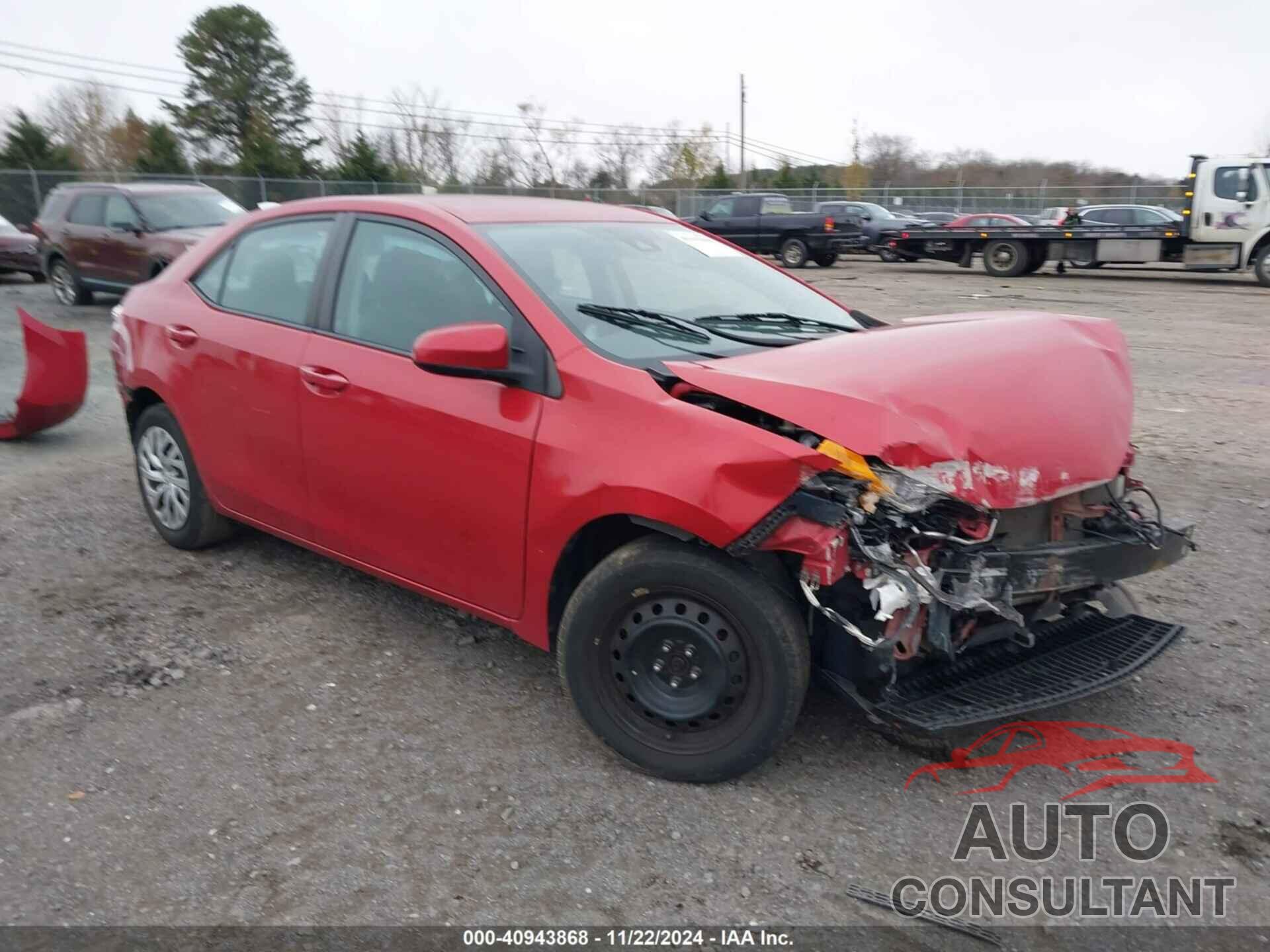 TOYOTA COROLLA 2017 - 5YFBURHE7HP584674