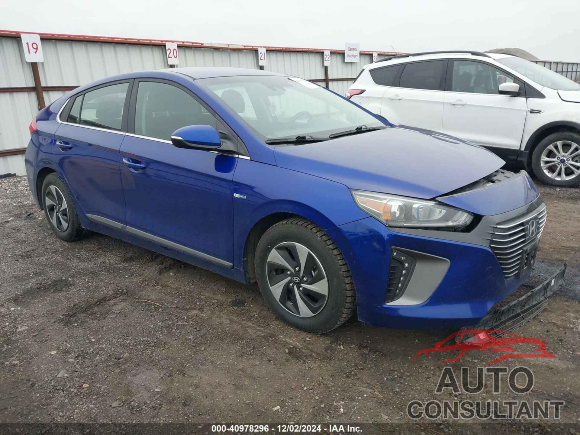 HYUNDAI IONIQ HYBRID 2019 - KMHC75LCXKU145260