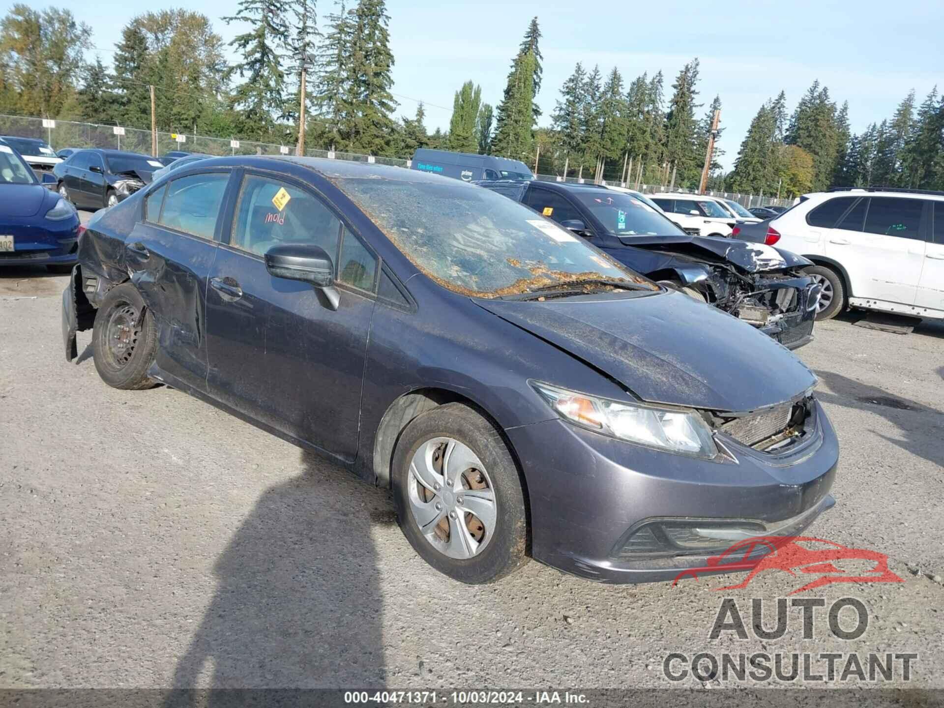 HONDA CIVIC 2015 - 19XFB2F55FE705427