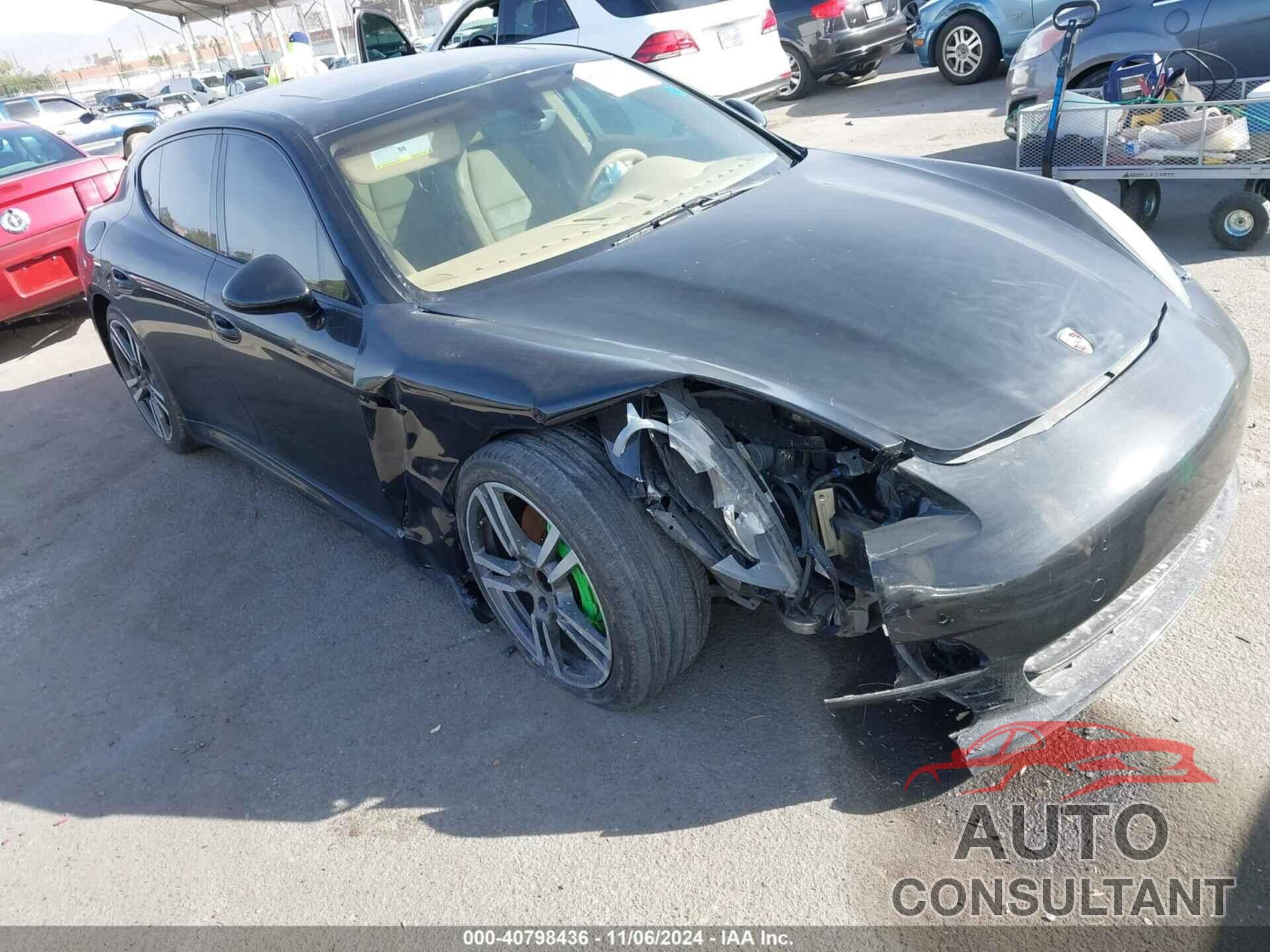 PORSCHE PANAMERA 2011 - WP0AA2A71BL013575