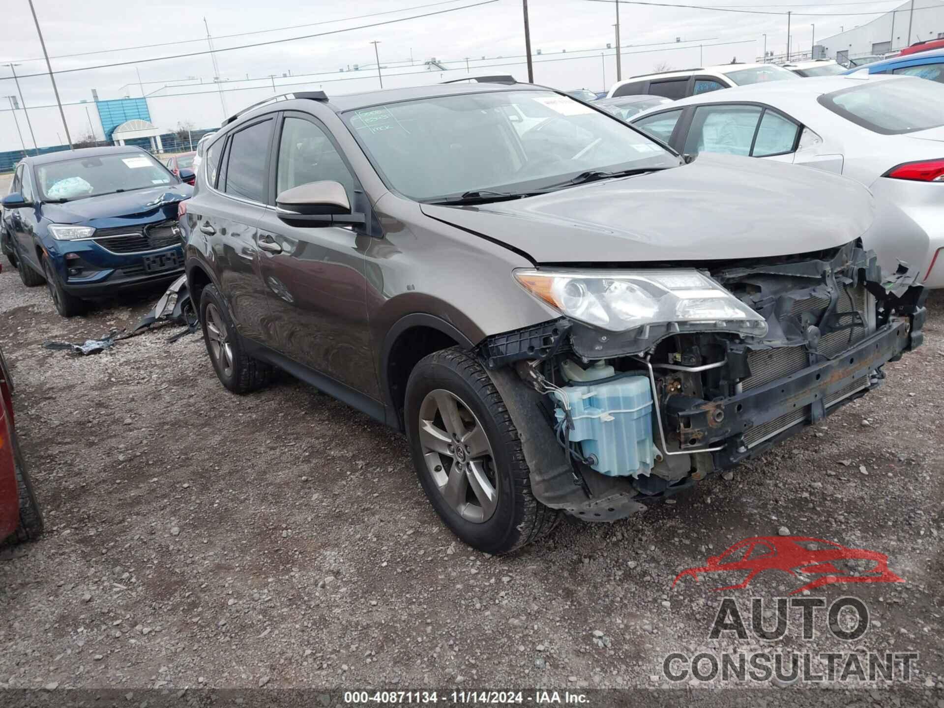 TOYOTA RAV4 2015 - JTMRFREV4FD147678