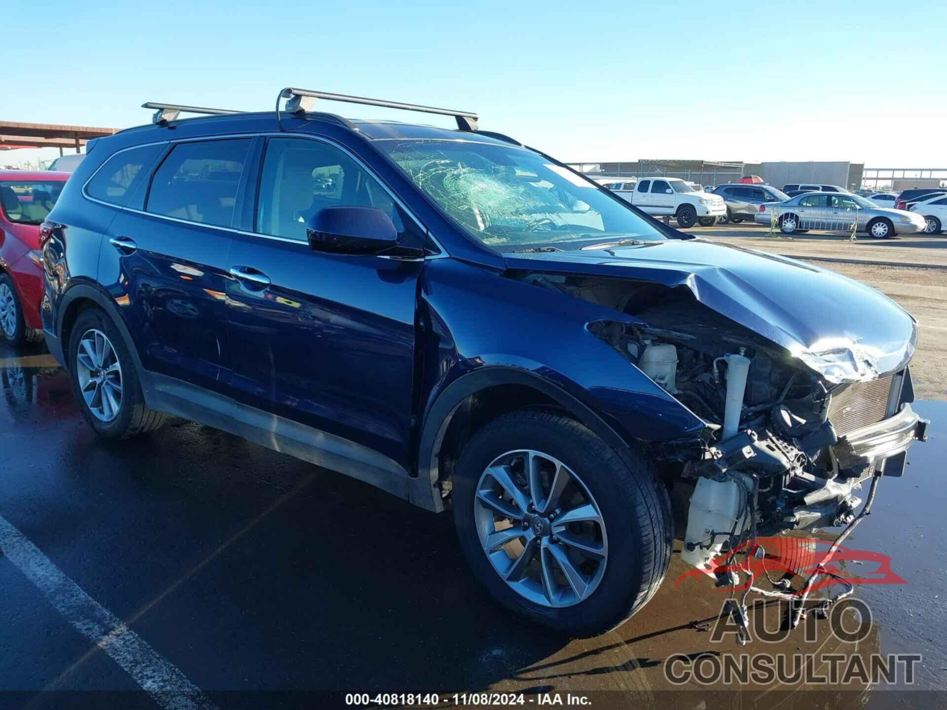 HYUNDAI SANTA FE 2017 - KM8SM4HF9HU223134