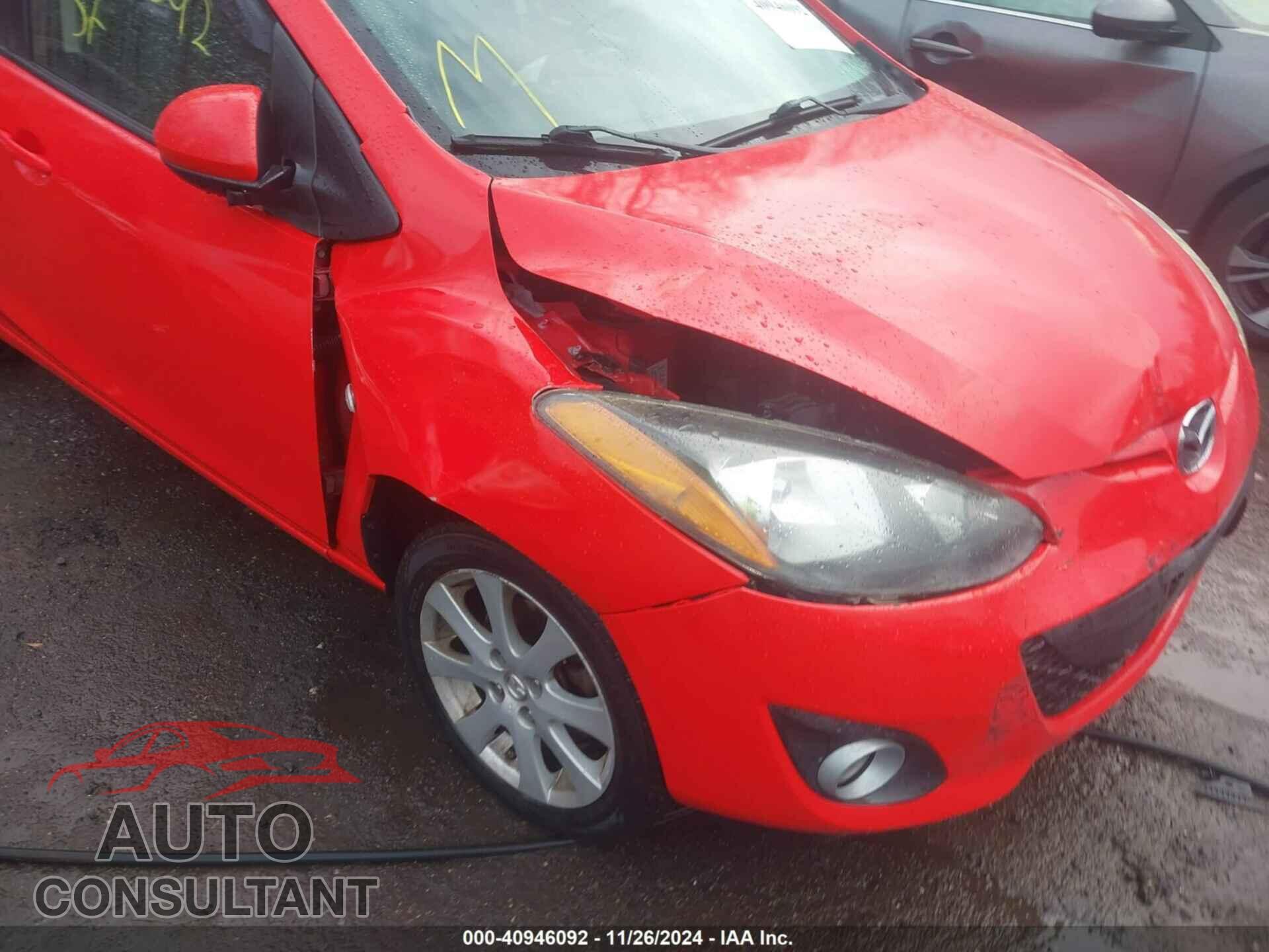 MAZDA MAZDA2 2011 - JM1DE1HZ7B0119081