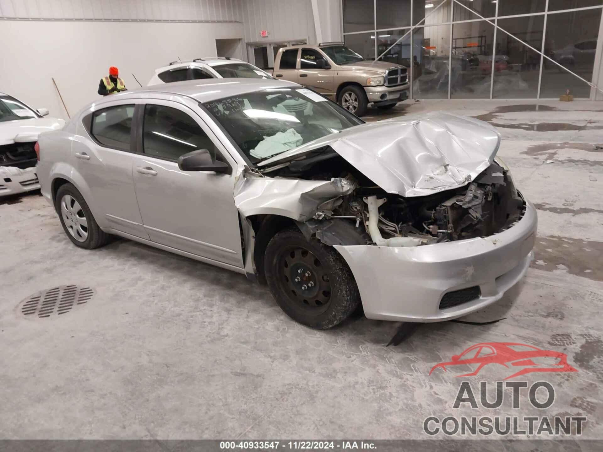 DODGE AVENGER 2011 - 1B3BD4FB6BN540196