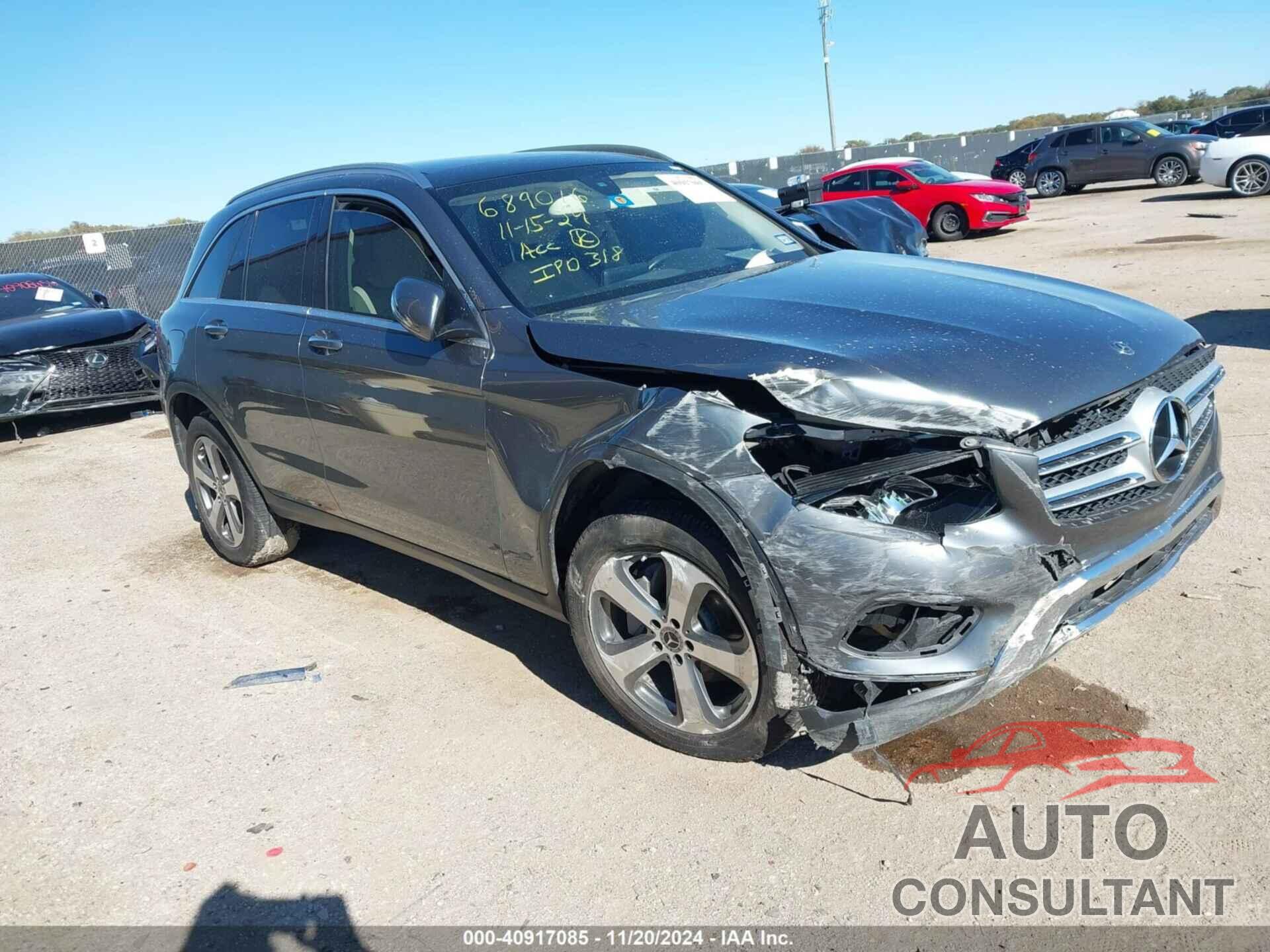 MERCEDES-BENZ GLC 300 2019 - WDC0G4JB9KV160445