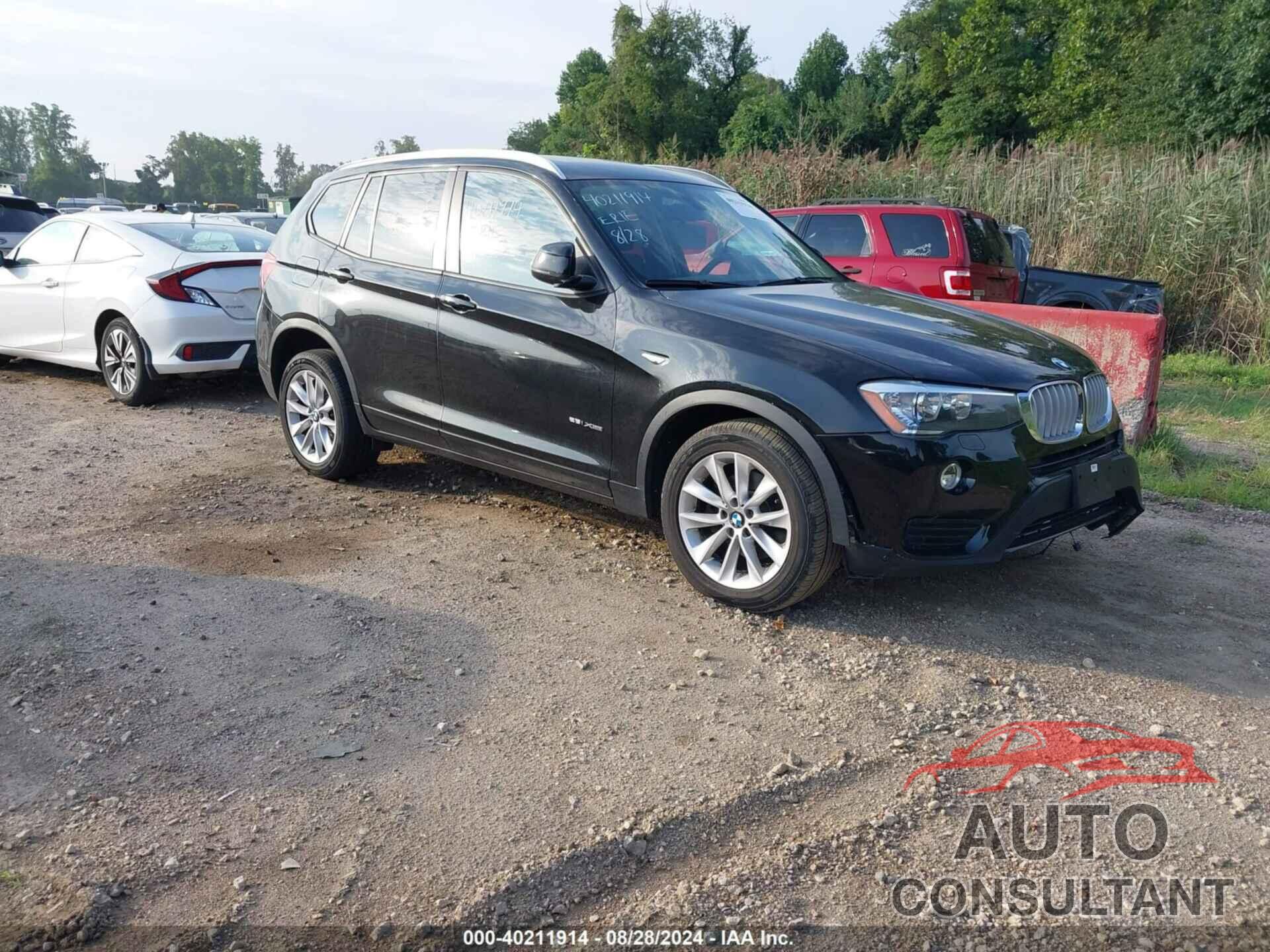 BMW X3 2017 - 5UXWX9C38H0T18264