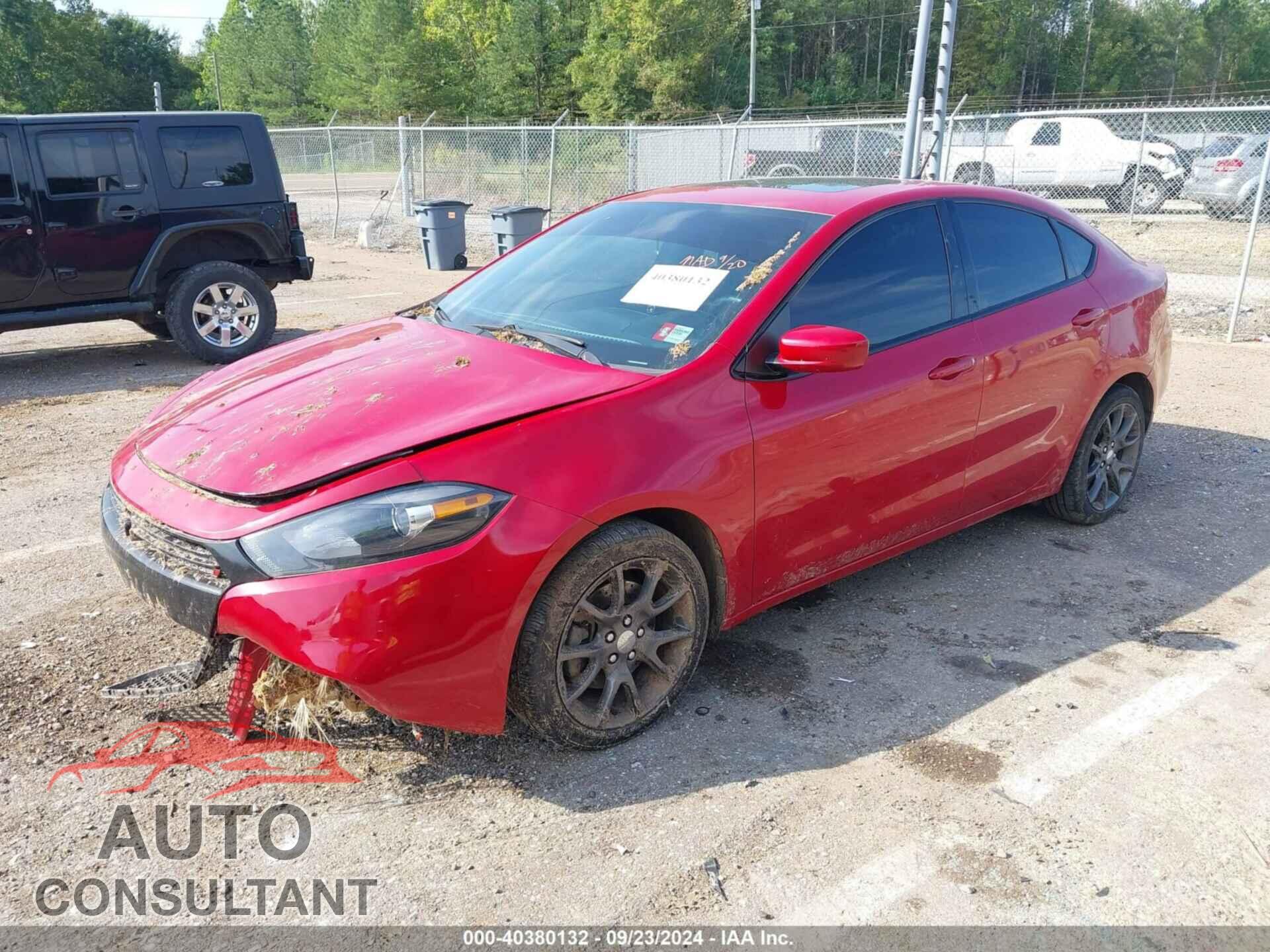 DODGE DART 2016 - 1C3CDFFA5GD793145
